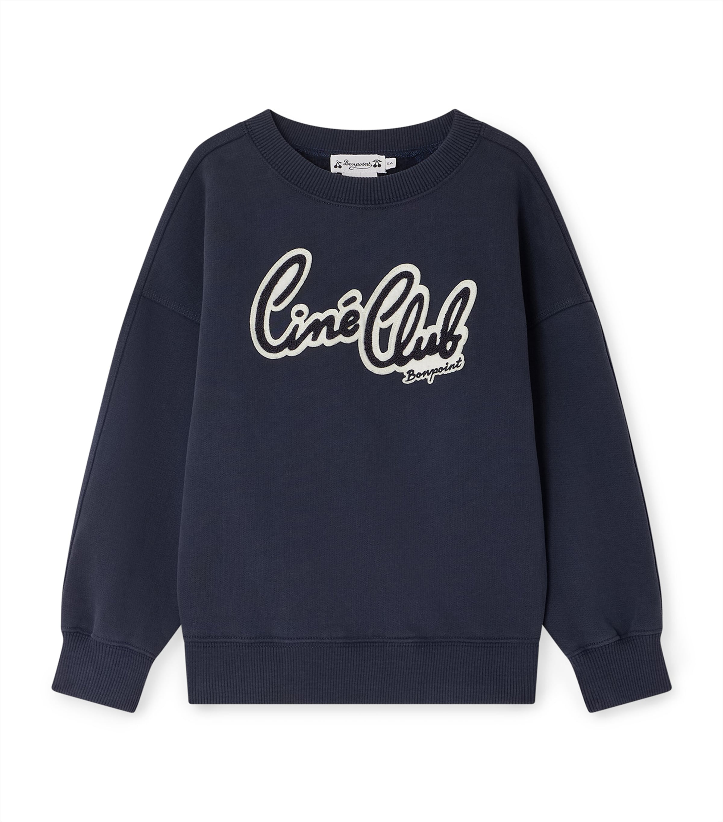 Bonpoint Eugenien Ciné Club Sweatshirt In Blue