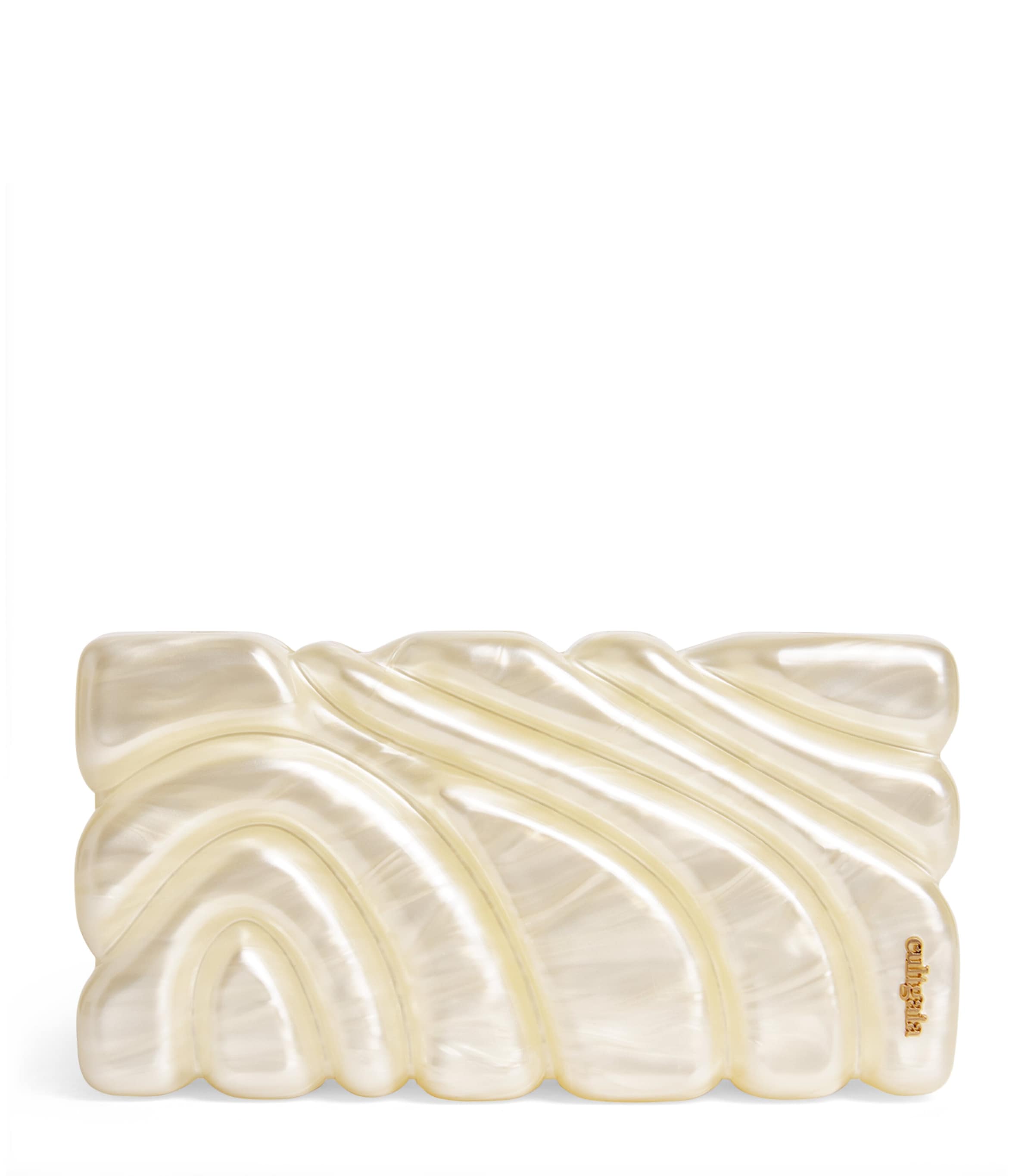 Aura Clutch Bag IVORY Image 1