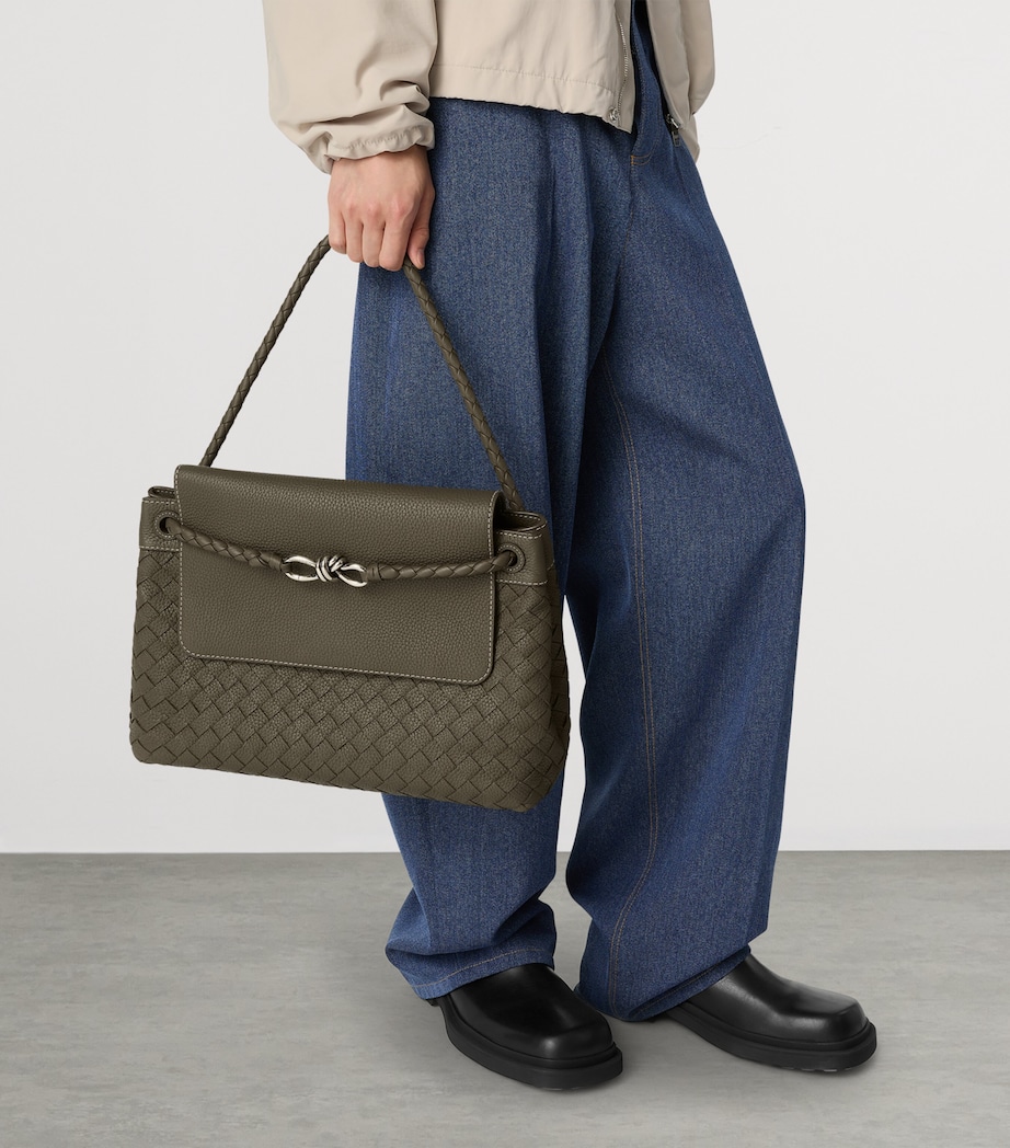 Leather Andiamo Messenger Bag 3182 Image 6