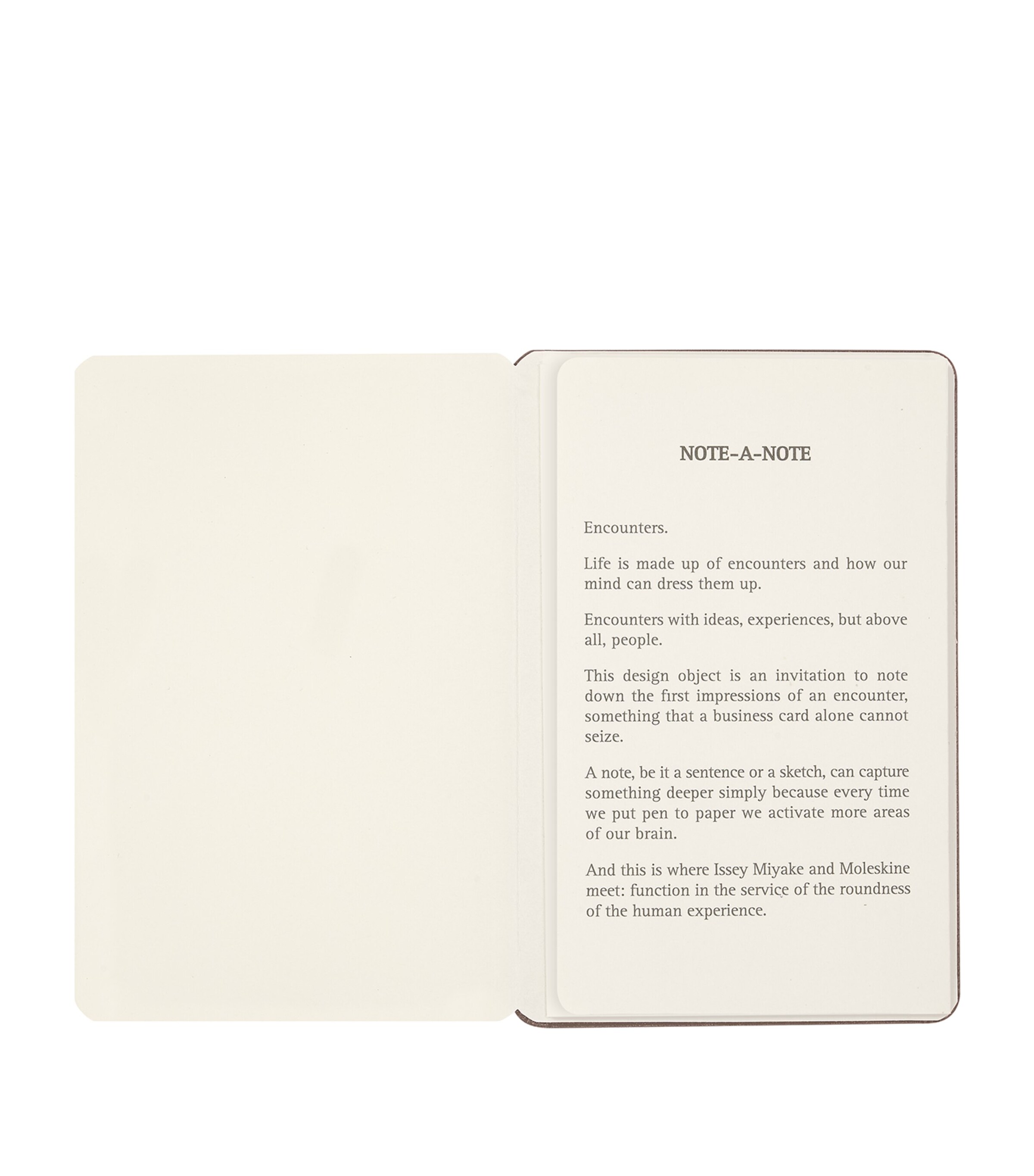 x Miyake Design Studio Business Card Holder BROWN Image 3