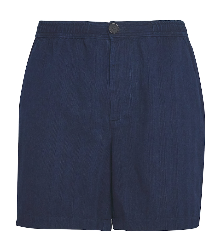 Cotton Twill Shorts INDIGO BLUE Image 1