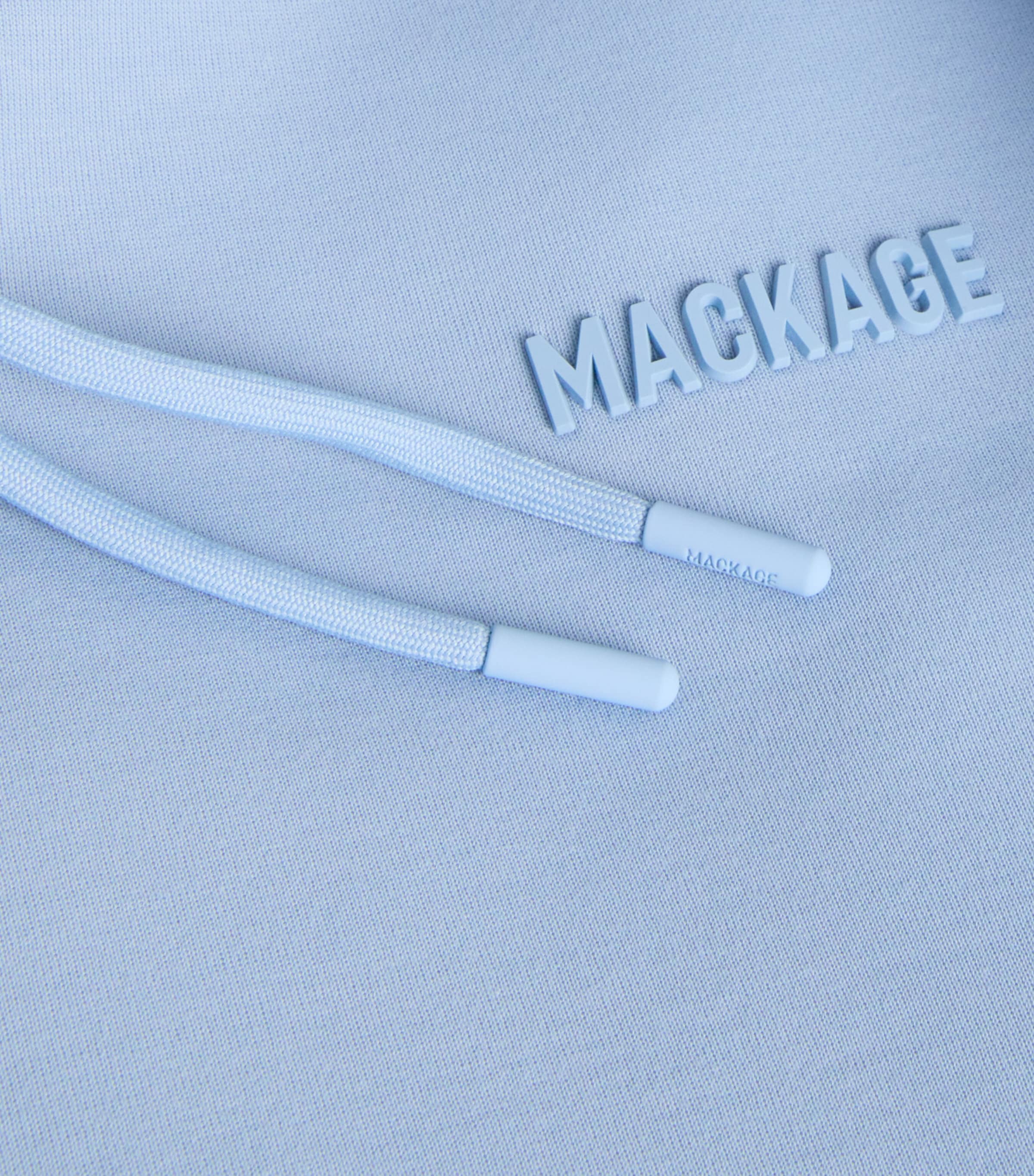 Cotton-Blend Krystian Hoodie FOG BLUE A Image 5