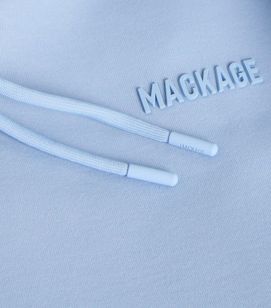 Cotton-Blend Krystian Hoodie FOG BLUE A Image 5