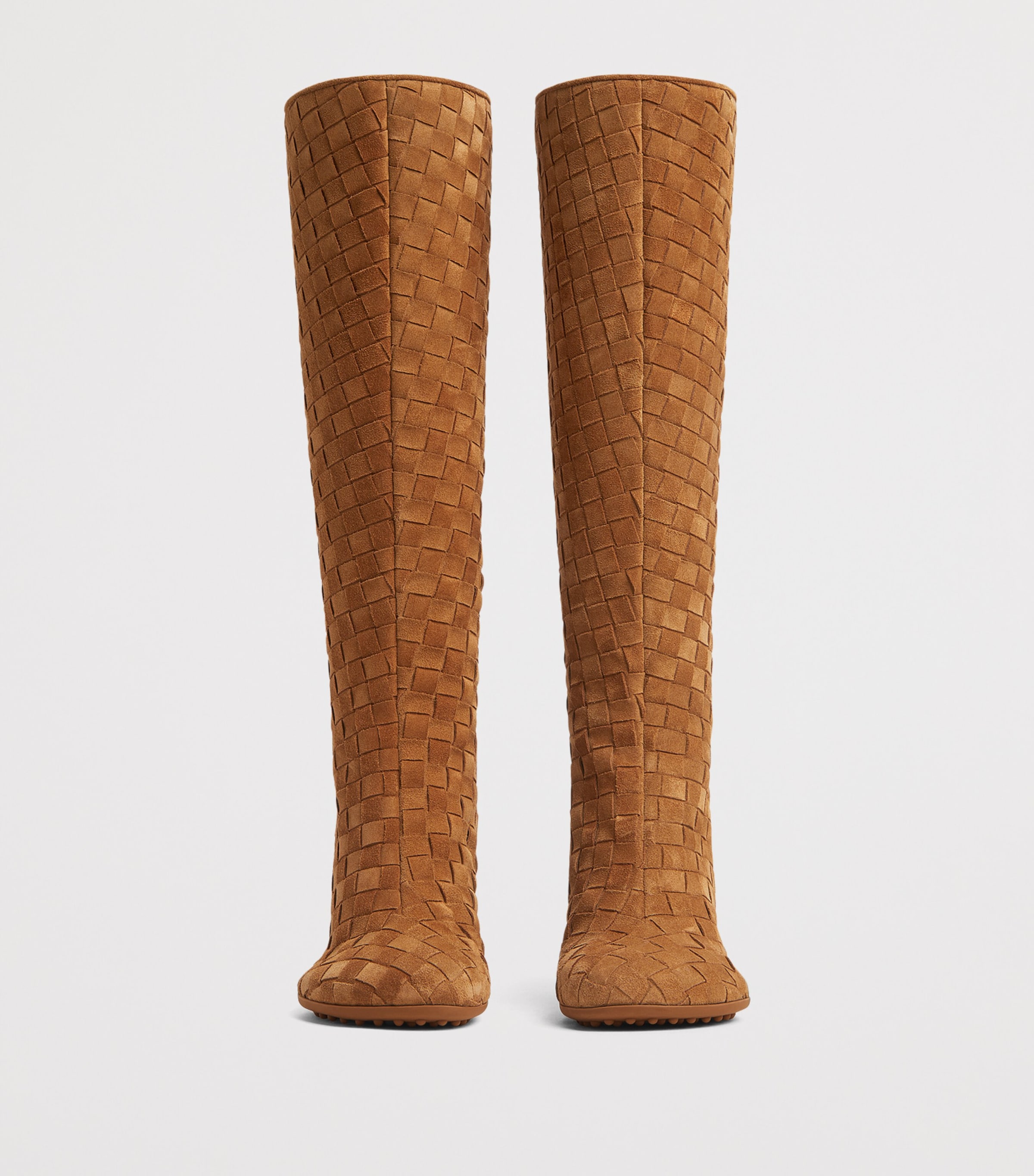 Suede Atomic Knee-High Boots 90 7665 Image 3