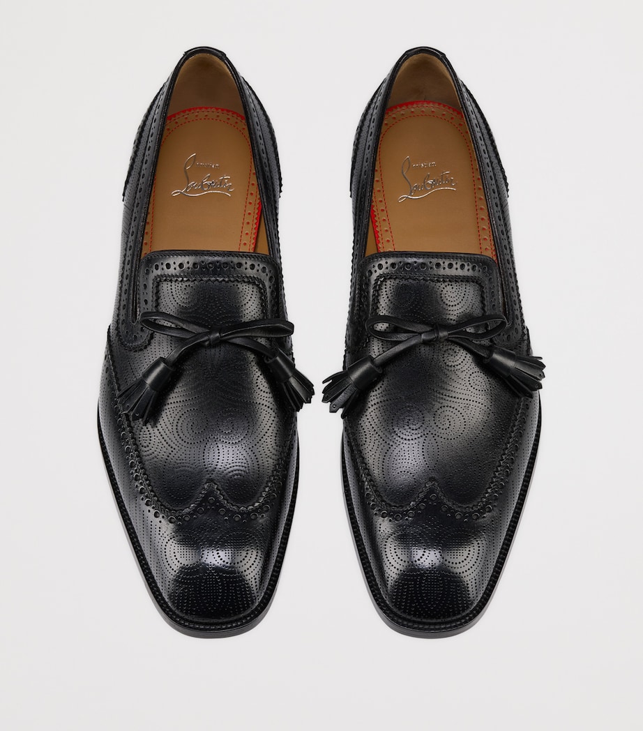 Grave Calf Leather Loafers BK01 Image 3