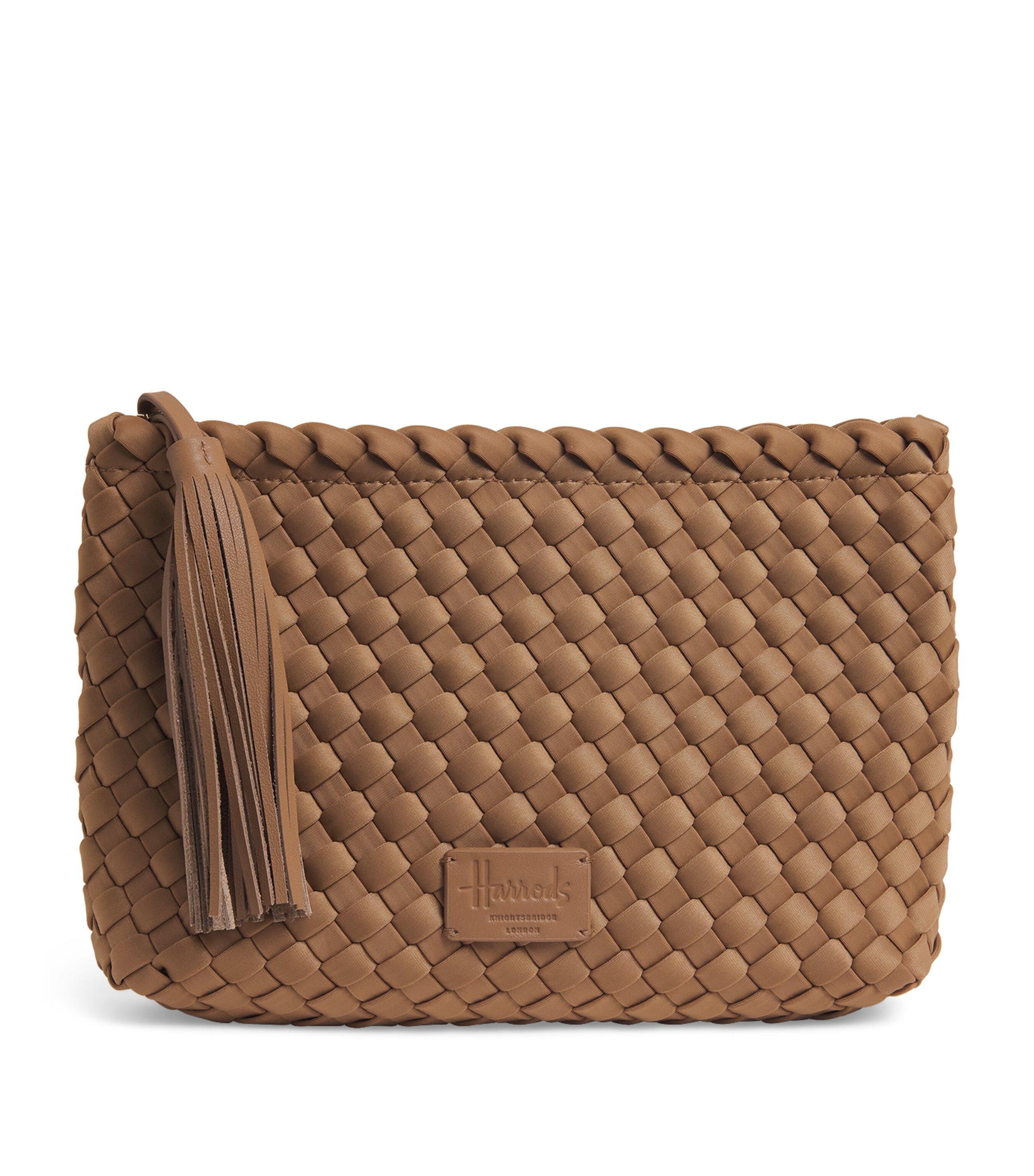 Harrods Neoprene Woven Pouch Image 1