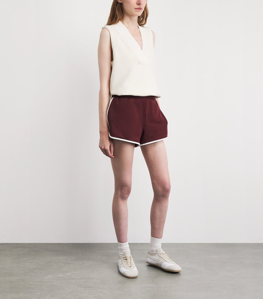 Varley Womens Marty Active Shorts Port Marl Image 2