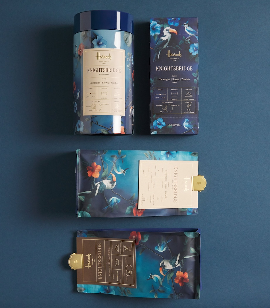 Harrods Knightsbridge Blend Beans Tin (250g) Image 3