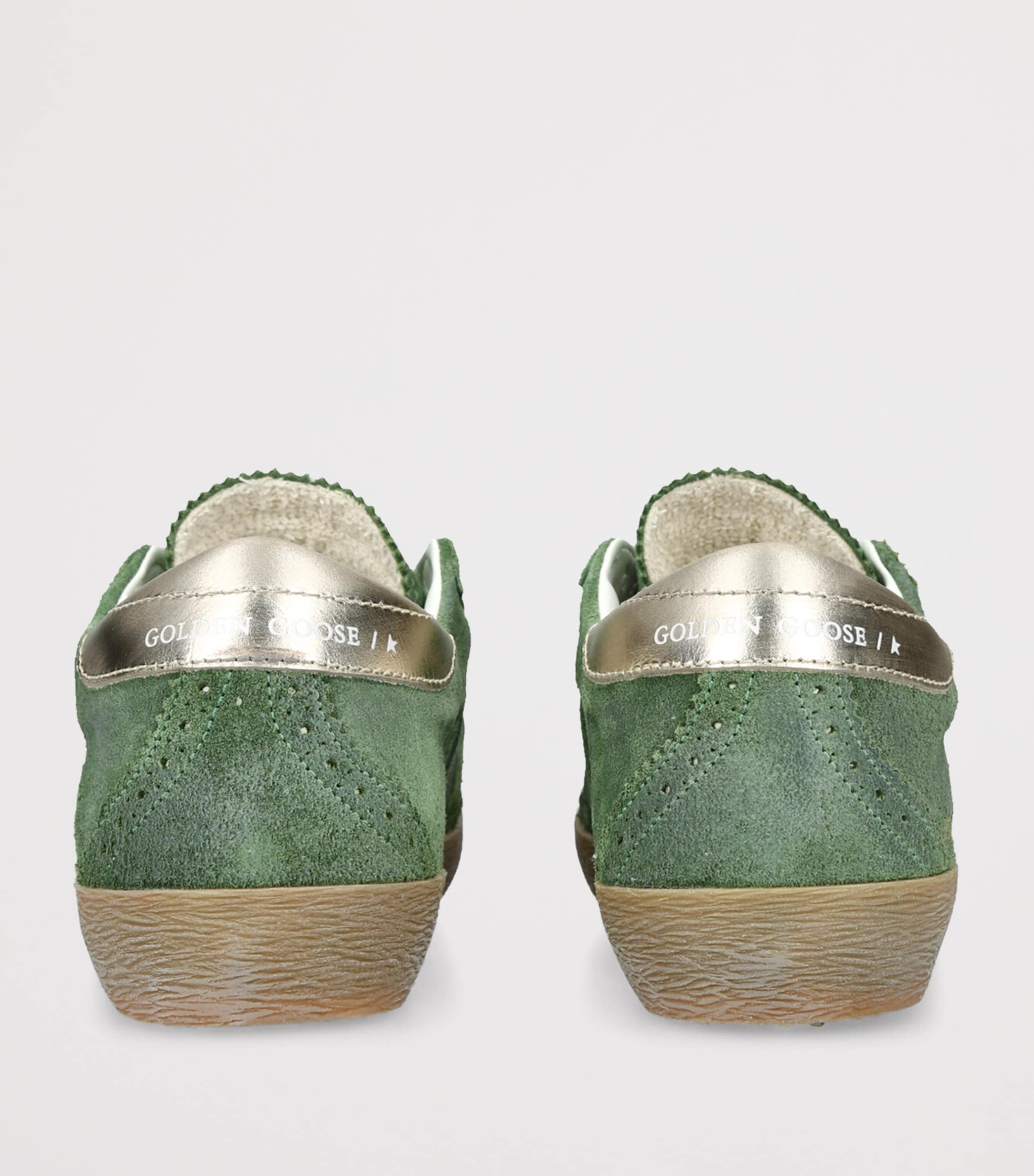 Suede Super-Star Sneakers GREEN Image 2