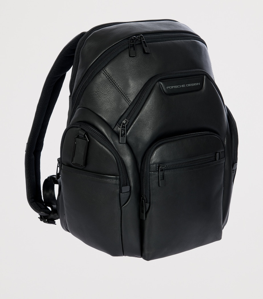 Leather Roadster Evo Backpack BLACK001 Image 2