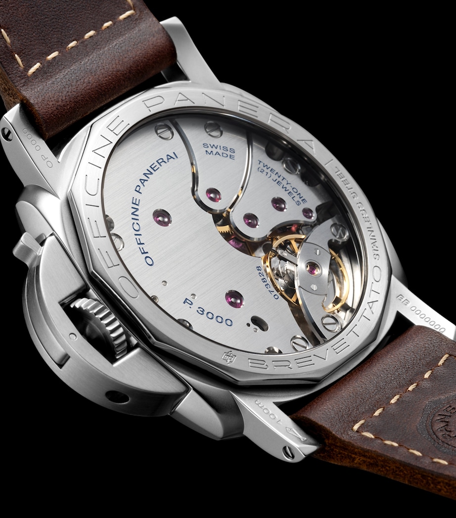 Stainless Steel Luminor Tre Giorni Watch 47mm GREY Image 5