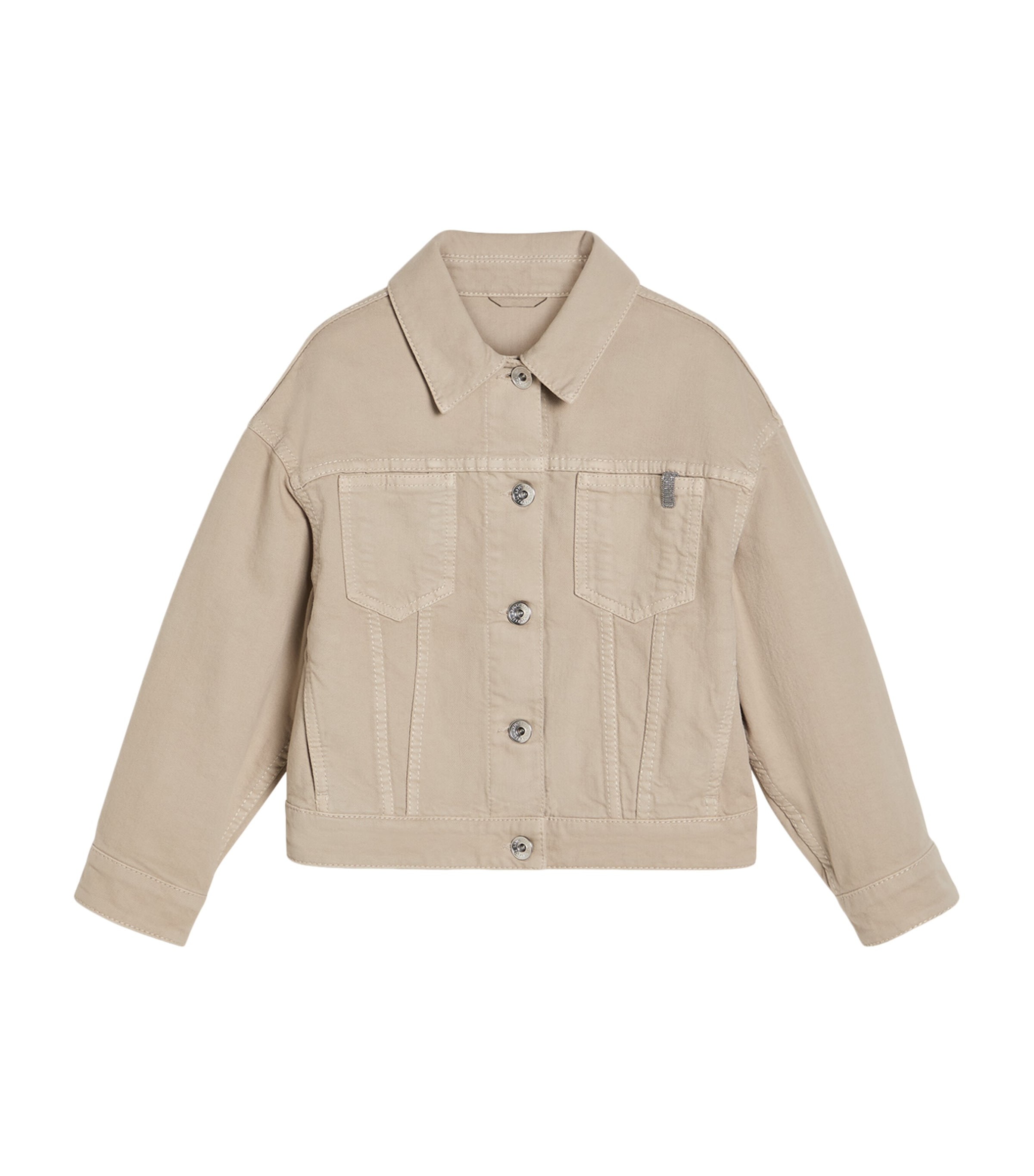 Brunello Cucinelli Kids Denim Jacket (4-6 Years) Image 1