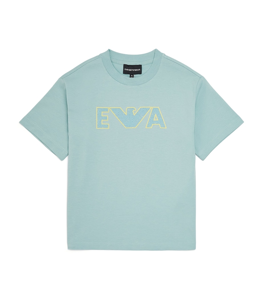 Cotton Logo T-Shirt (4-16 Years) AQUIFER Image 1