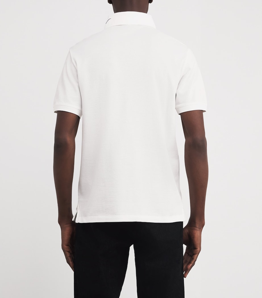 Cotton Piqué Signature Polo Shirt U0003 Image 4