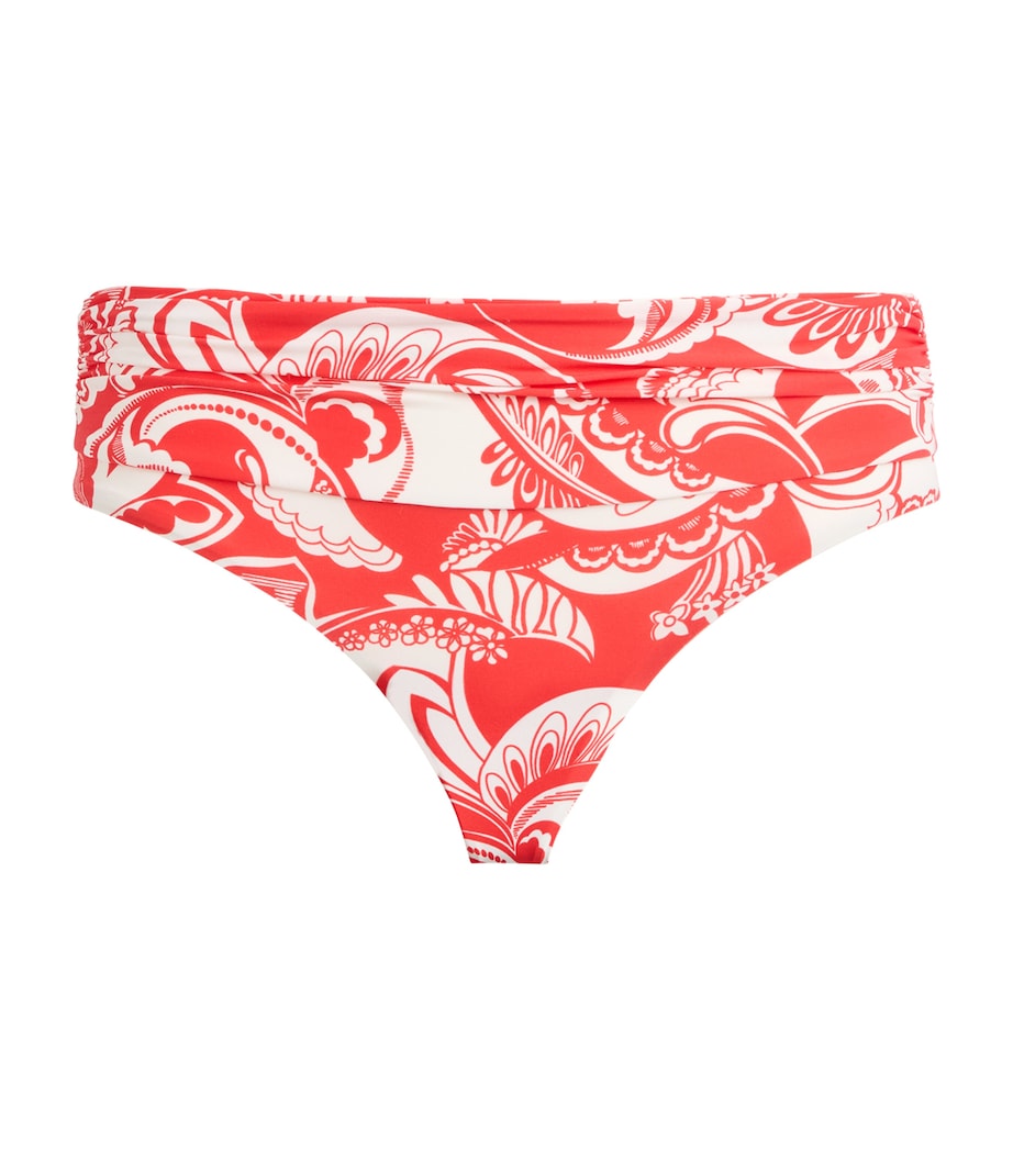 Melissa Odabash Womens Floral Bel Air Bikini Bottoms Floral Image 1