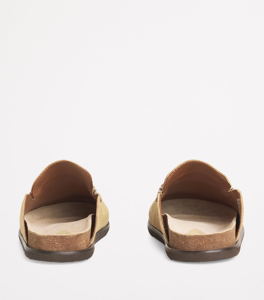 Suede Mules TAUPE Image 4