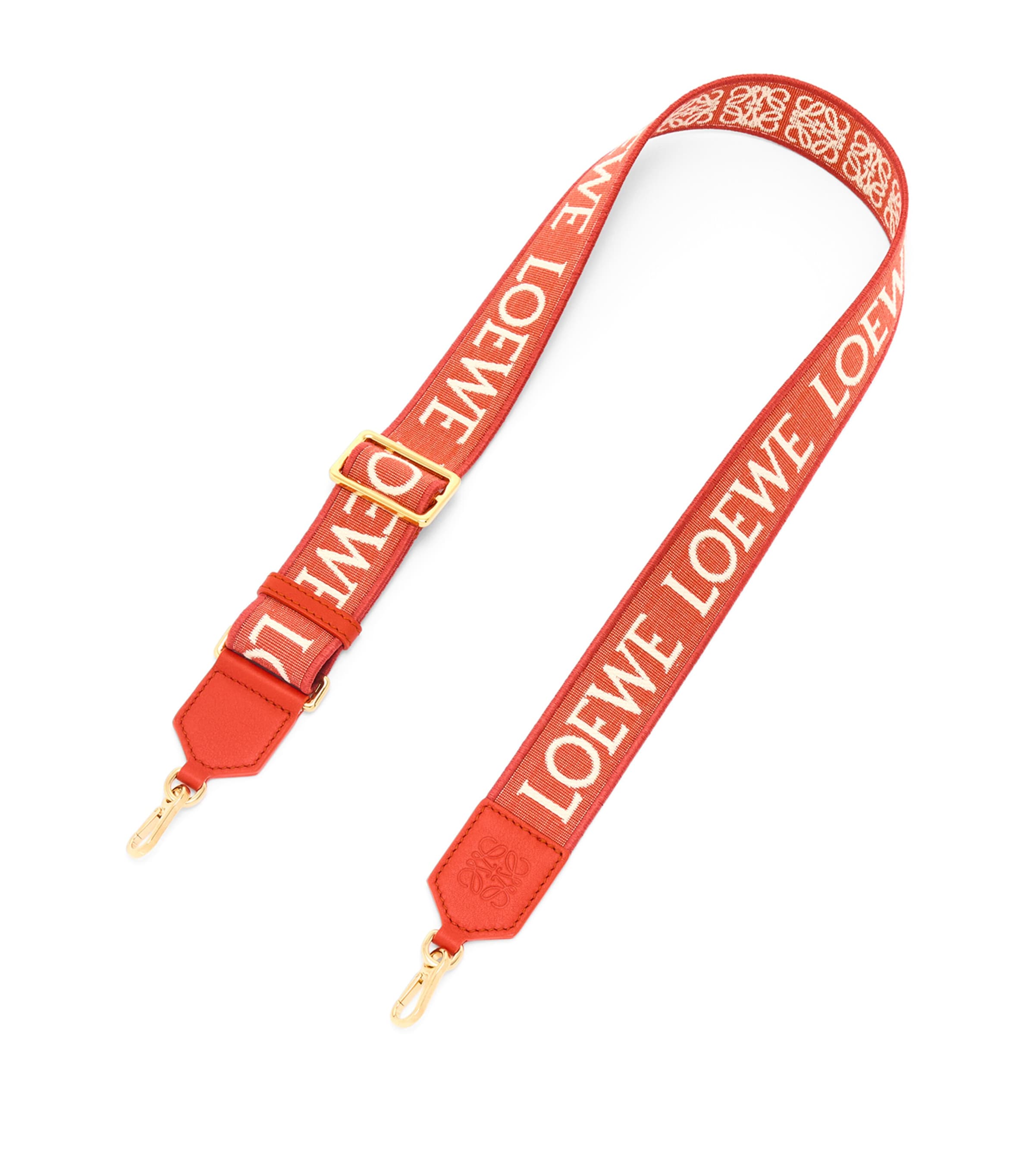 Jacquard Anagram Strap SUNRISE ORANGE Image 1