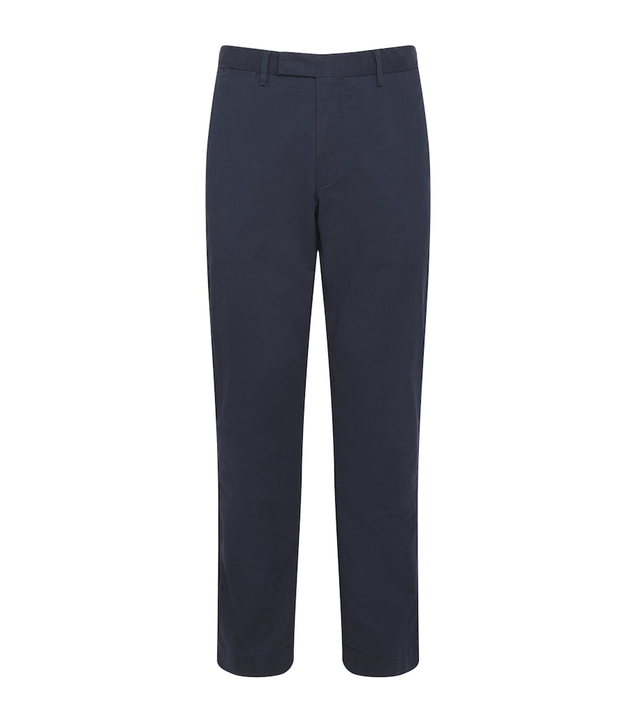 Polo Ralph Lauren Mens Stretch-Cotton Straight Chinos Navy Image 1