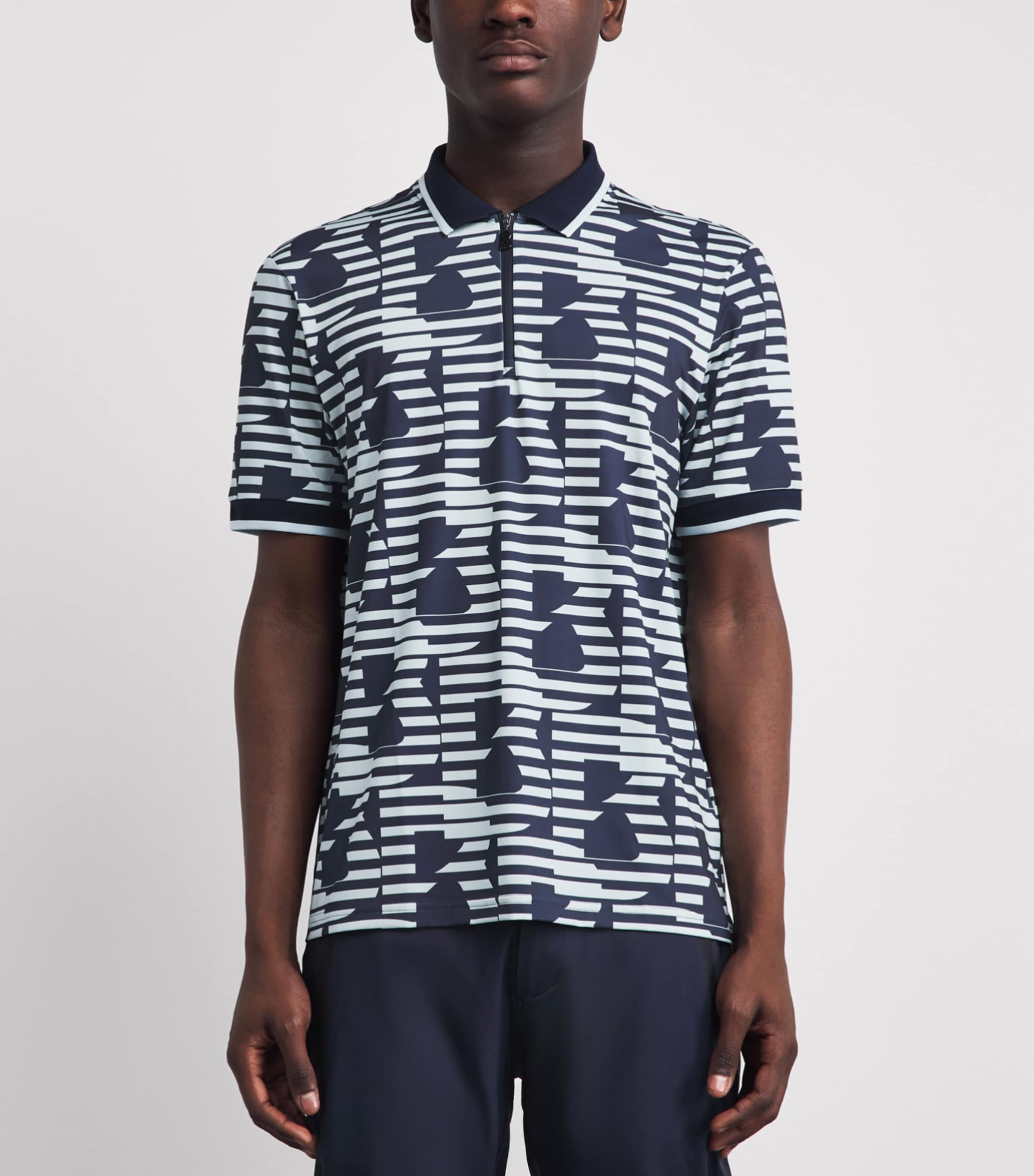 Bogner Mens Monogram Valentin Polo Shirt Image 4