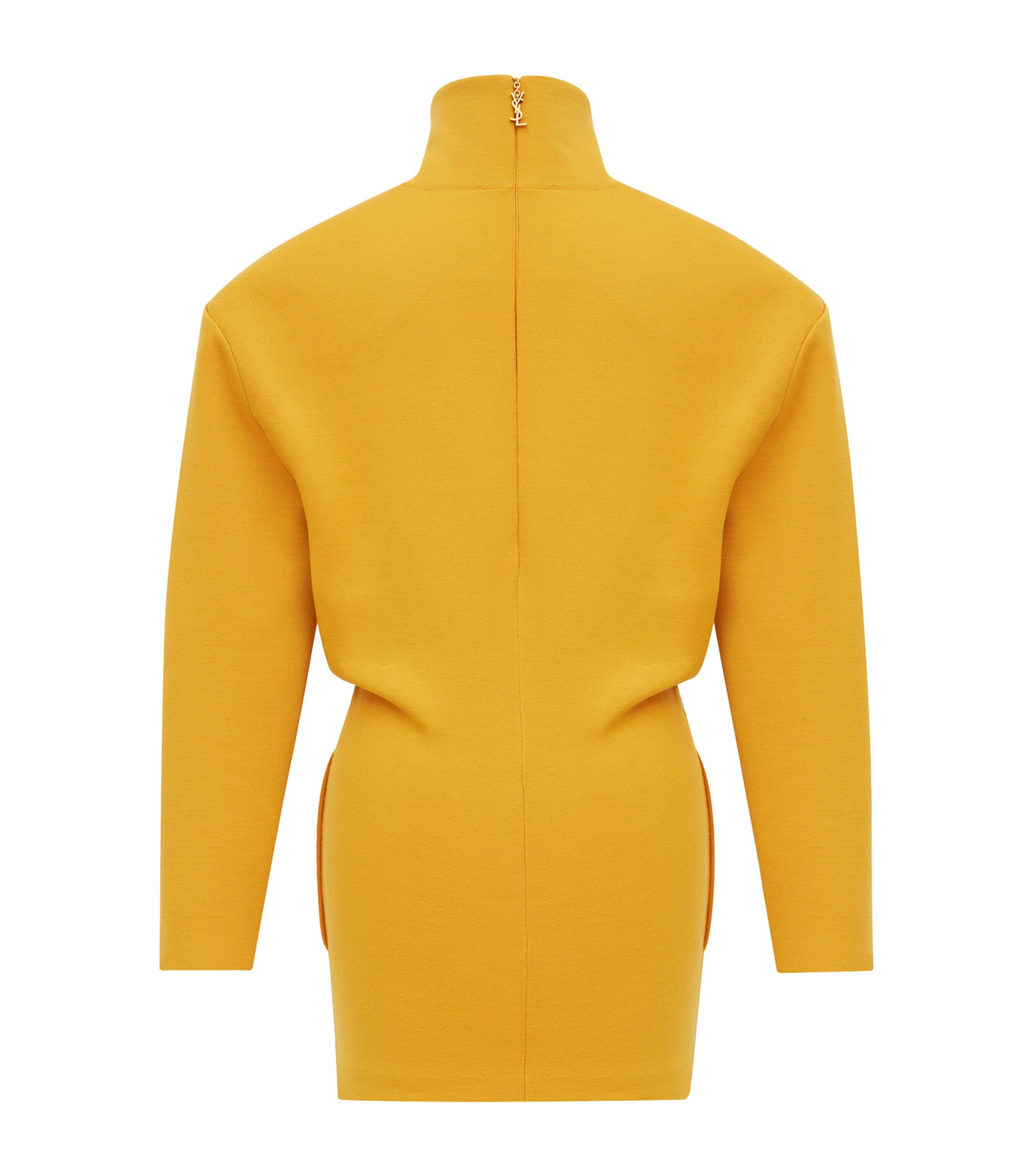 Wool-Blend High-Neck Mini Dress 7629 Image 2