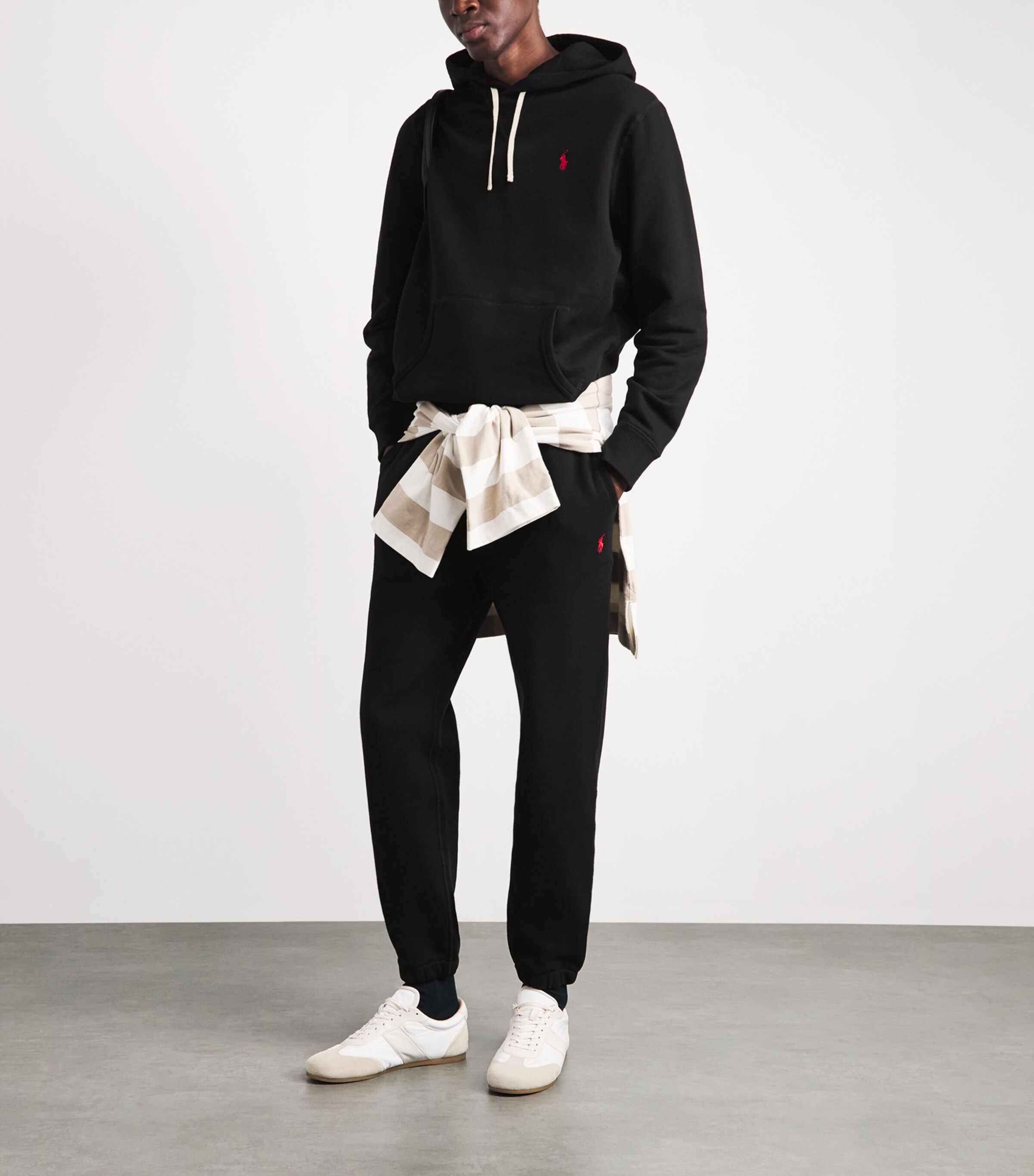 Polo Ralph Lauren Mens Polo Pony Sweatpants Polo Black Image 2