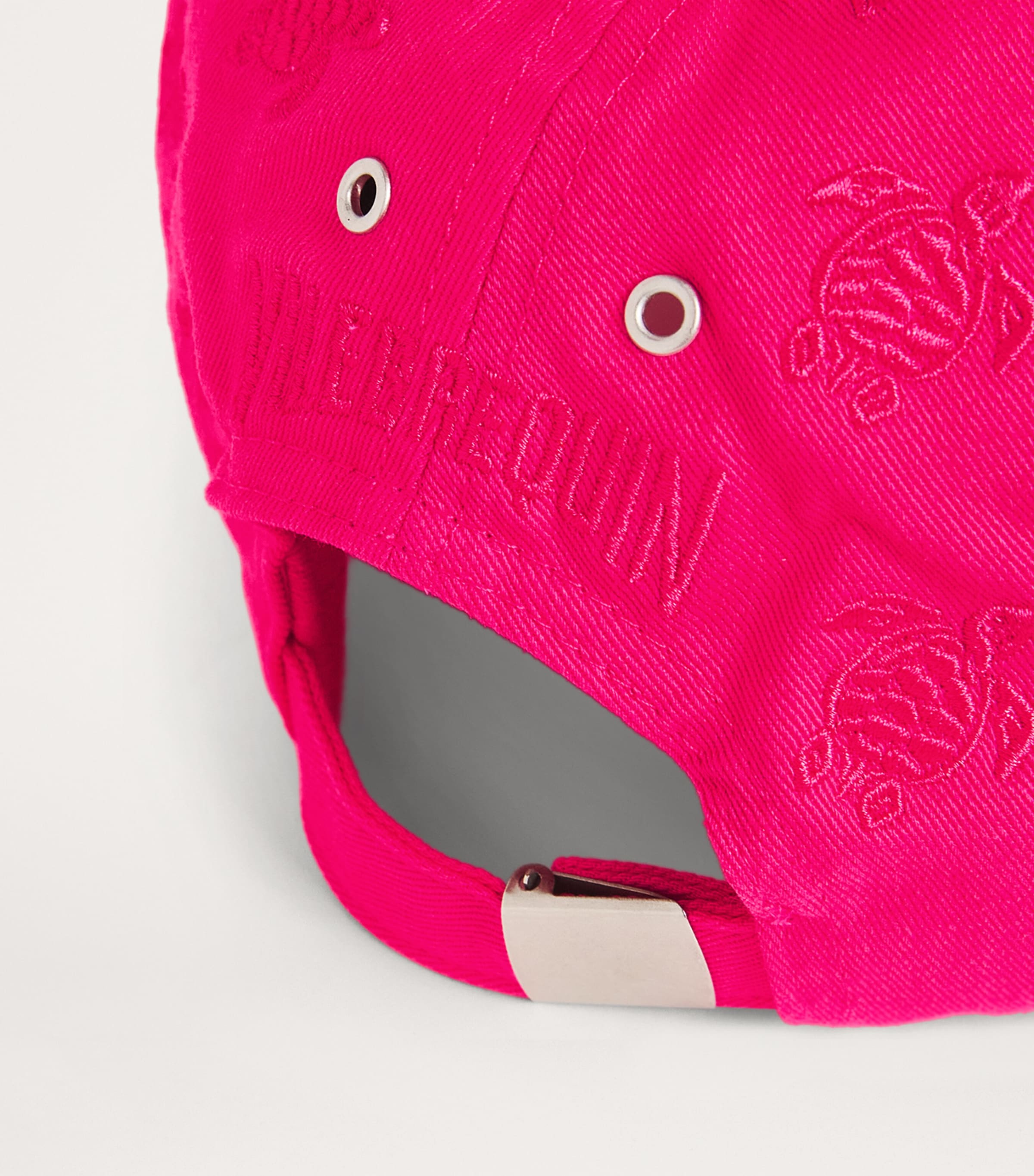 Vilebrequin Pink Cotton Embroidered Baseball Cap | Harrods ZM display picture 1