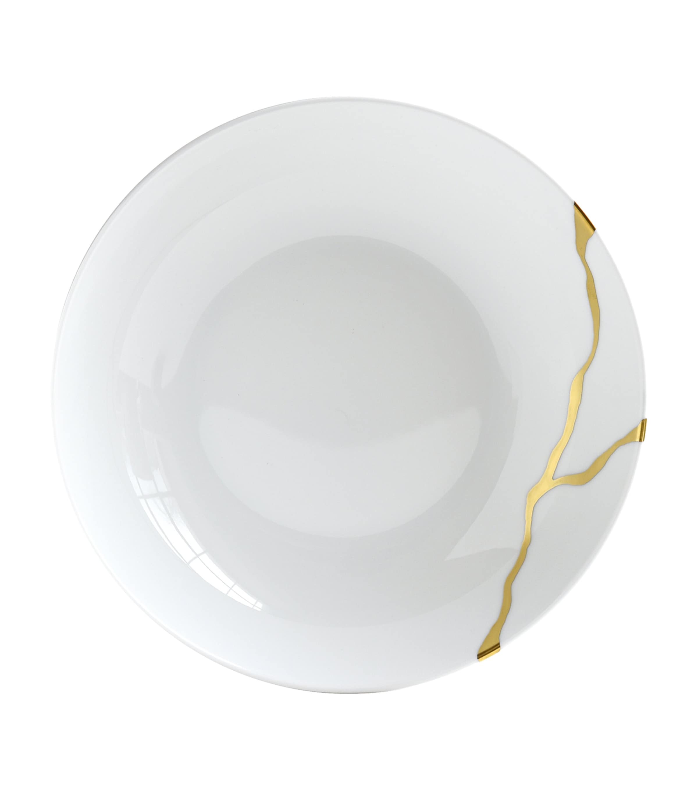 Bernardaud Kintsugi Coupe Soup Bowl In Gold