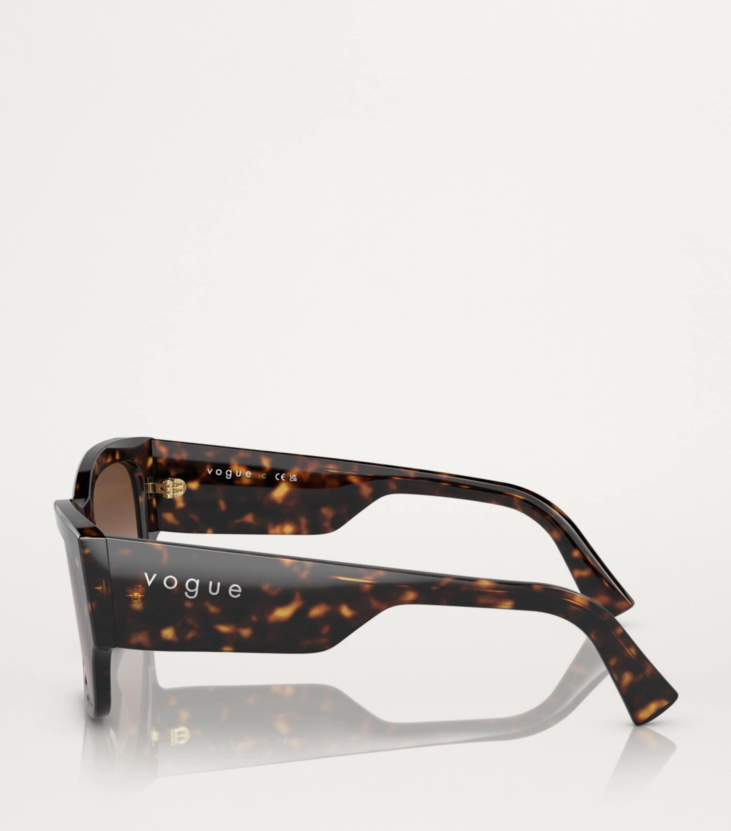 Vogue Acetate VO5462S Tortoiseshell Sunglasses Image 3