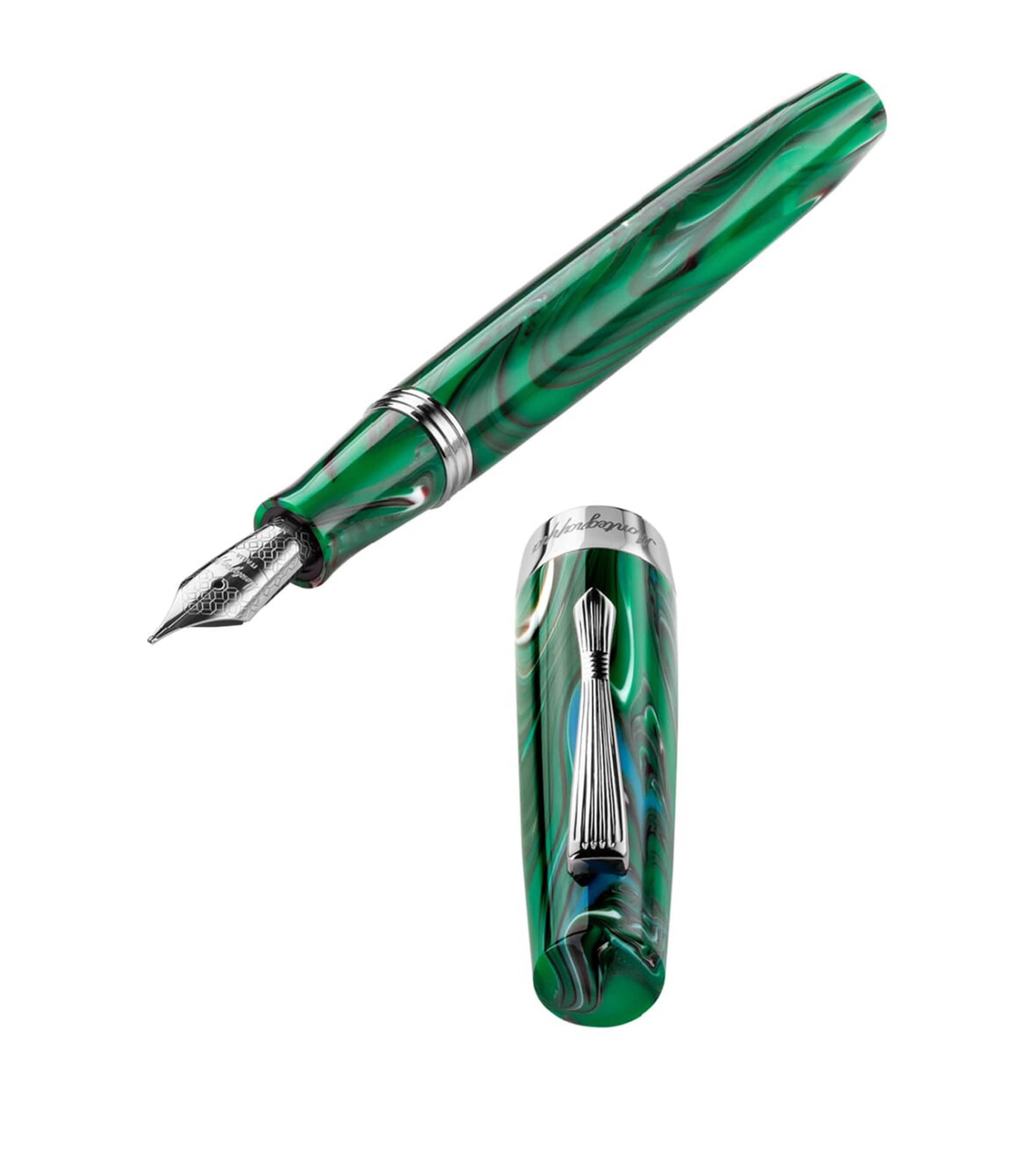 Elmo Cortina Fountain Pen GREEN Image 2