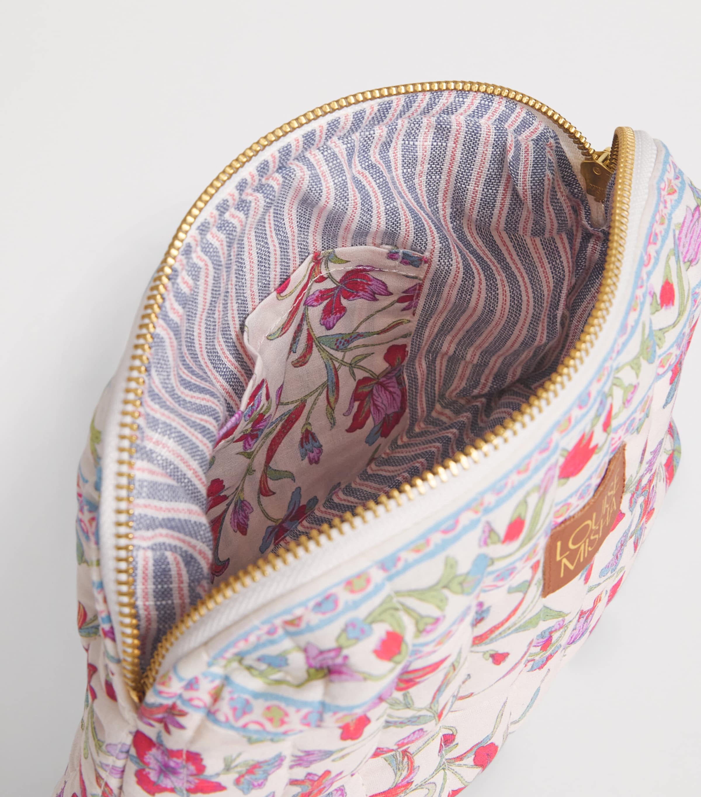 Louise Misha Cotton Floral Tassel Wash Bag Flrlhvn Image 2