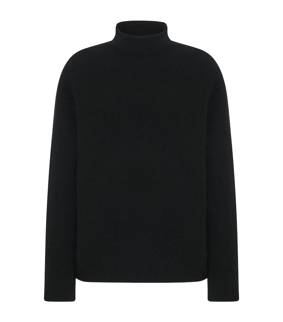 Heiti Cashmere Rollneck Sweater BLACK Image 1