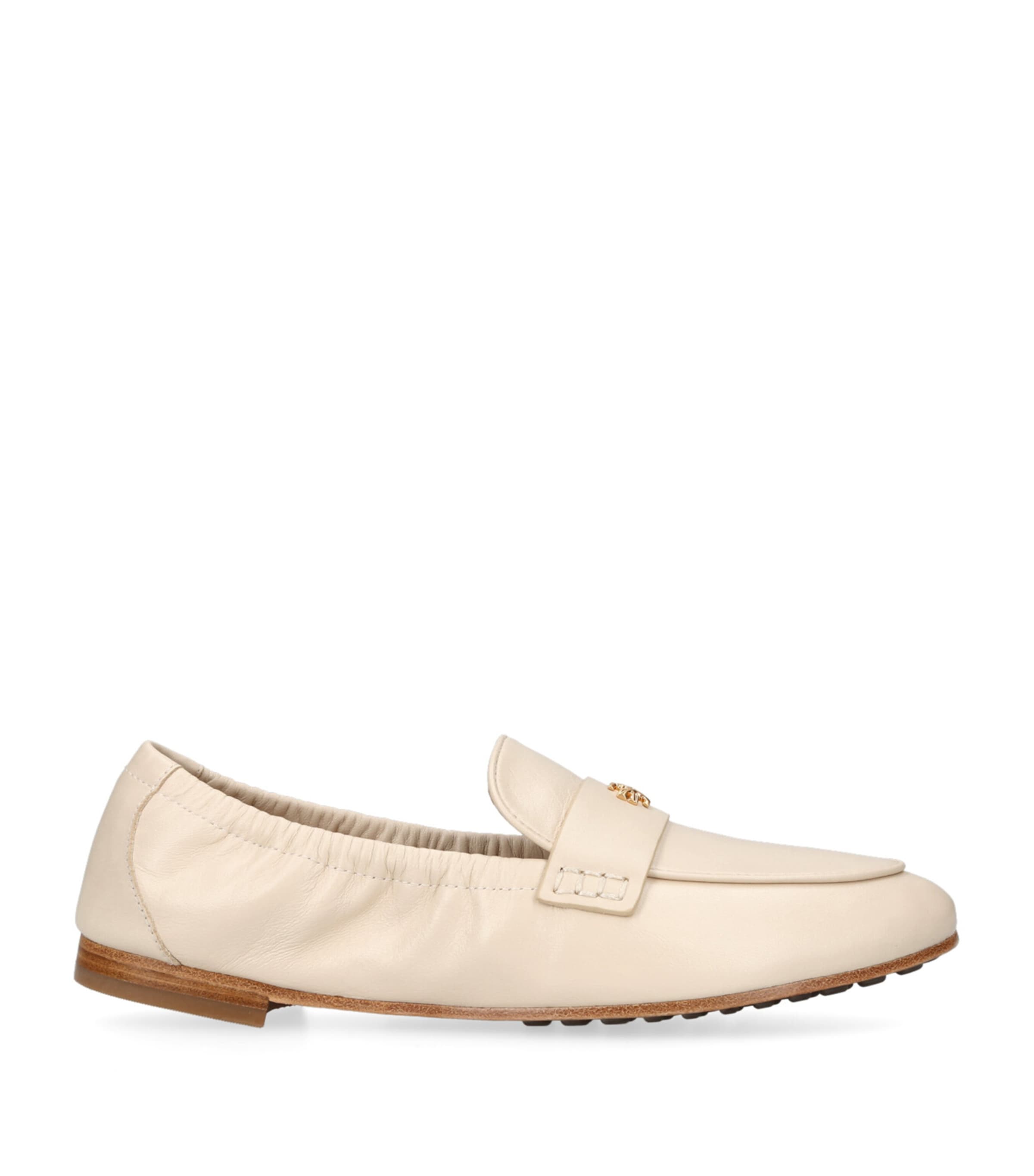 TORY BURCH LEATHER BALLET LOAFERS 