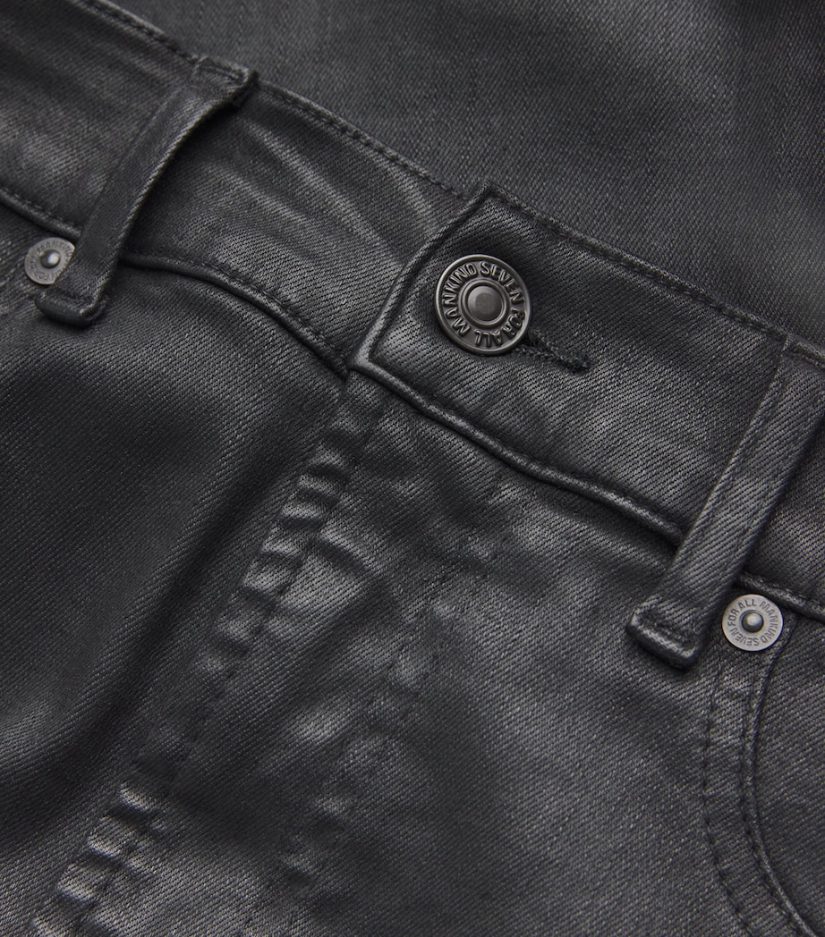 Coated Bootcut Soho Jeans BLACK Image 5