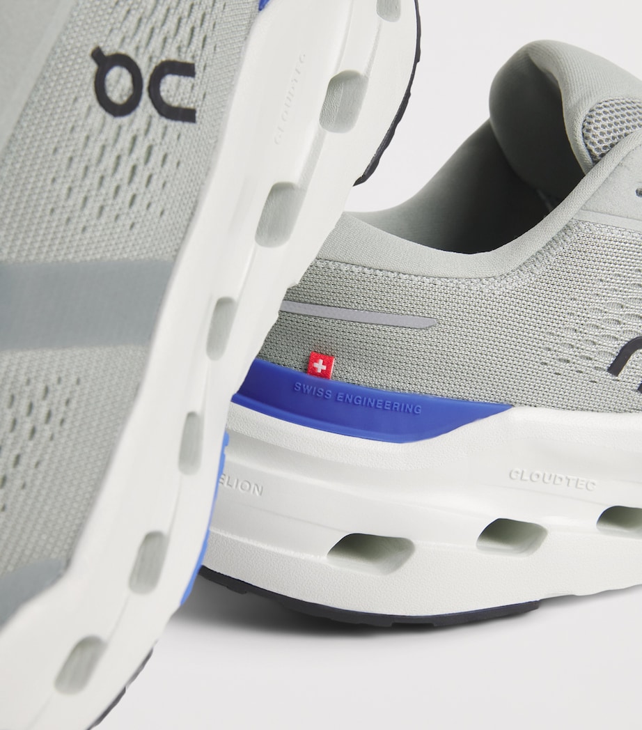 On Mens Cloudrunner 3 Trainers Tin | Iceberg Image 6