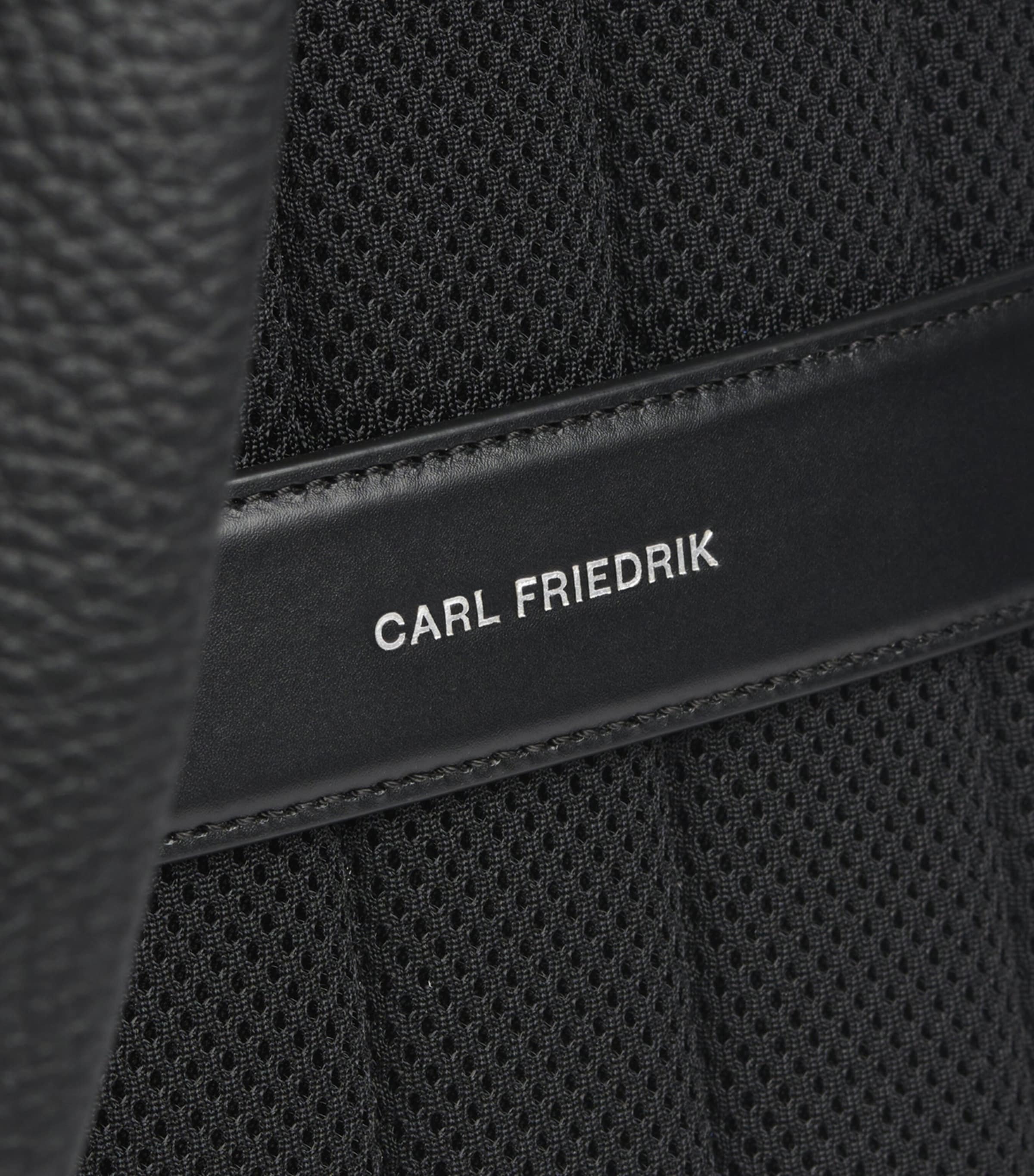 Carl Friedrik Leather Ayrton Backpack Black Image 4