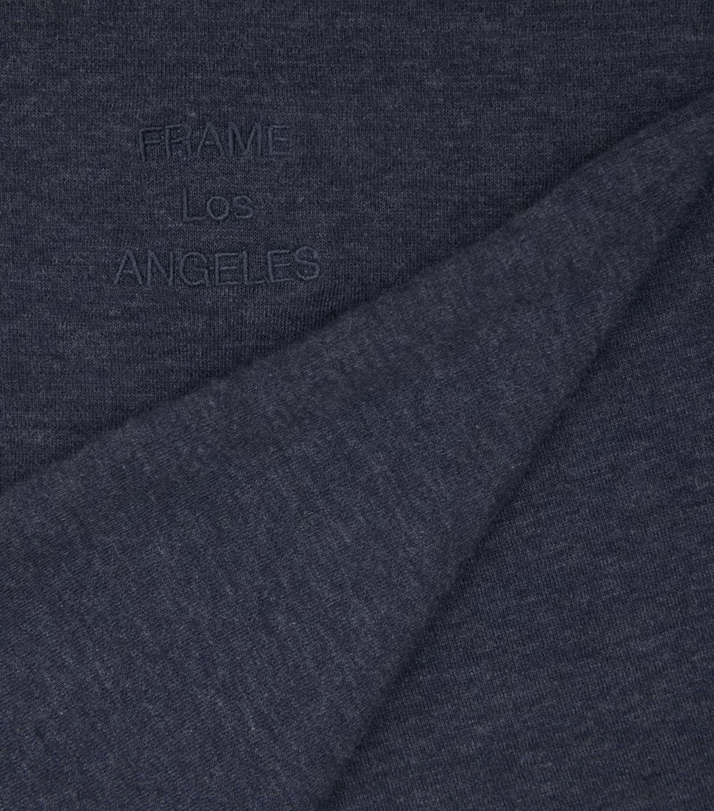 FRAME Mens Cotton Duo Fold T-Shirt Hdbl Image 6