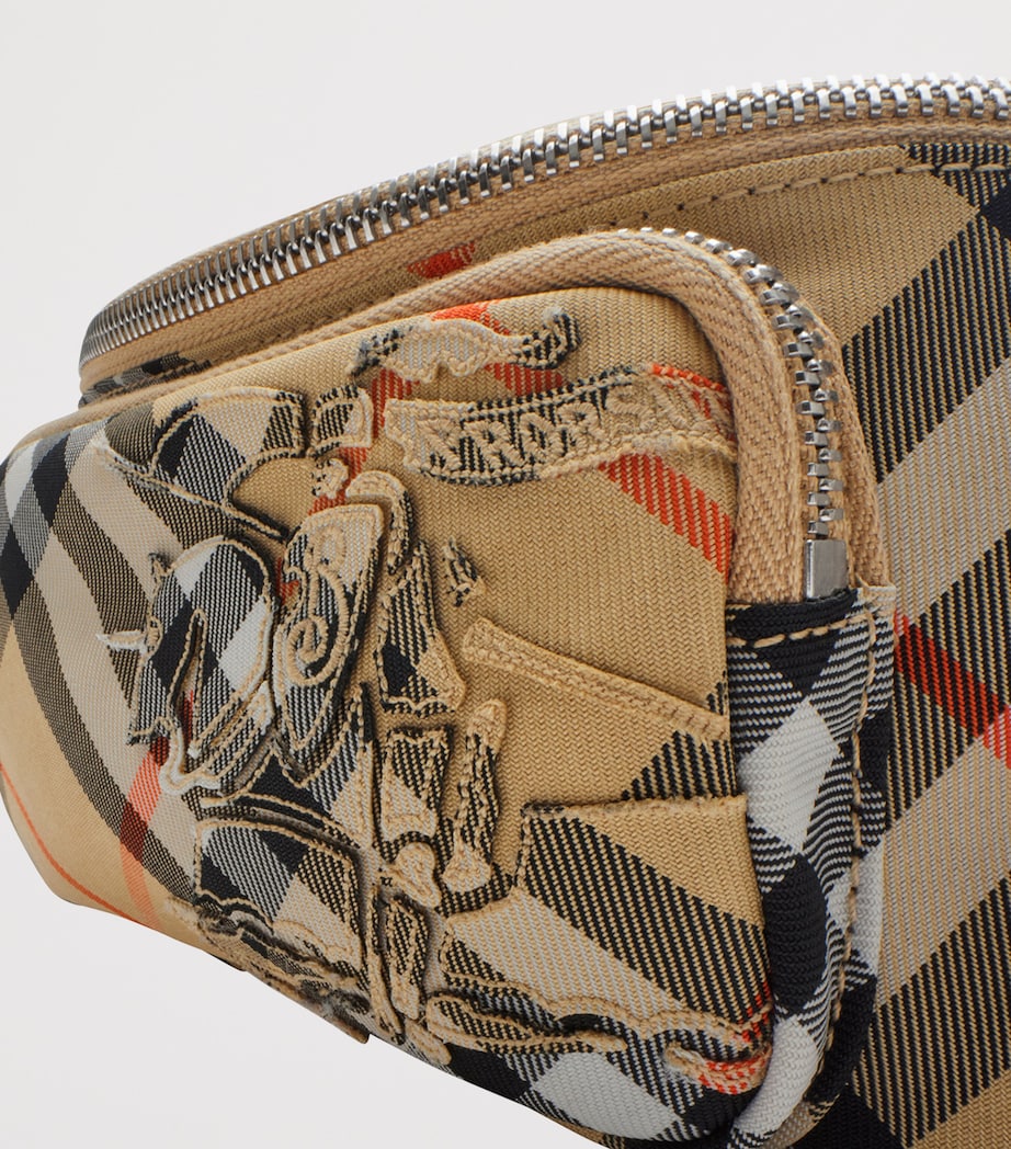 Small Check Belt Bag SAND Image 6