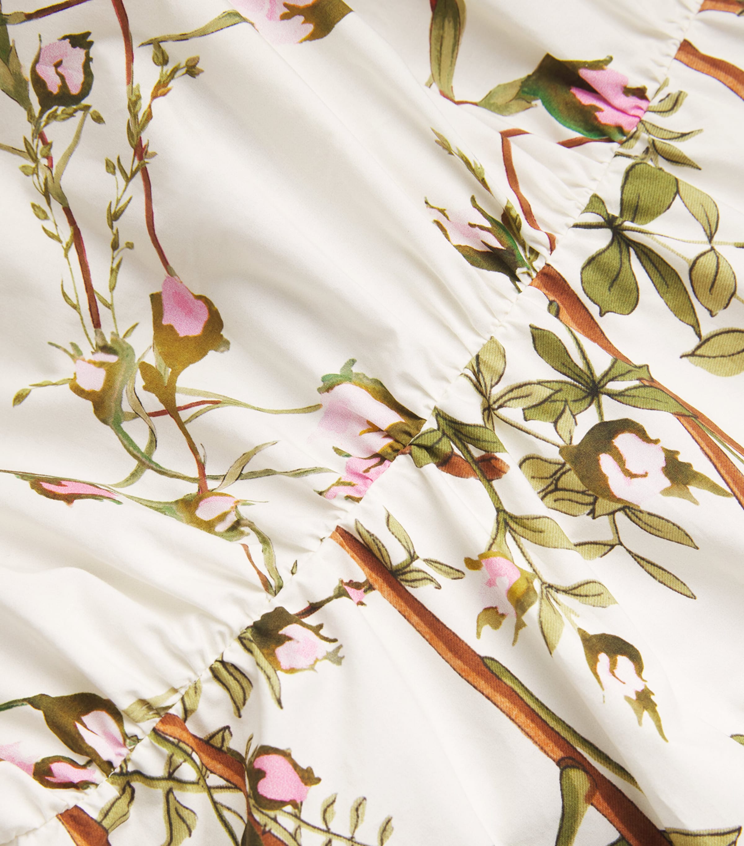 Cotton Floral Maxi Dress P015 ROSE MULTI Image 5