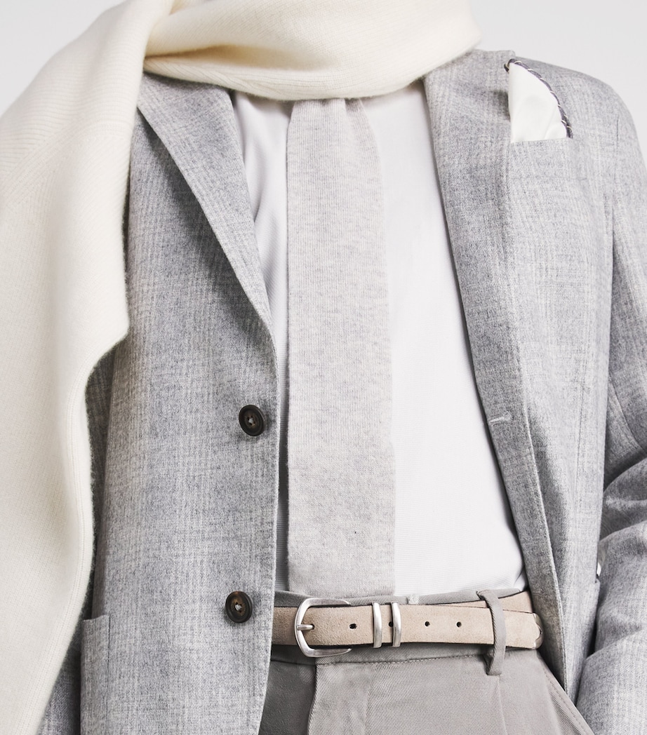 Eleventy Suede Belt Sabbia Image 4