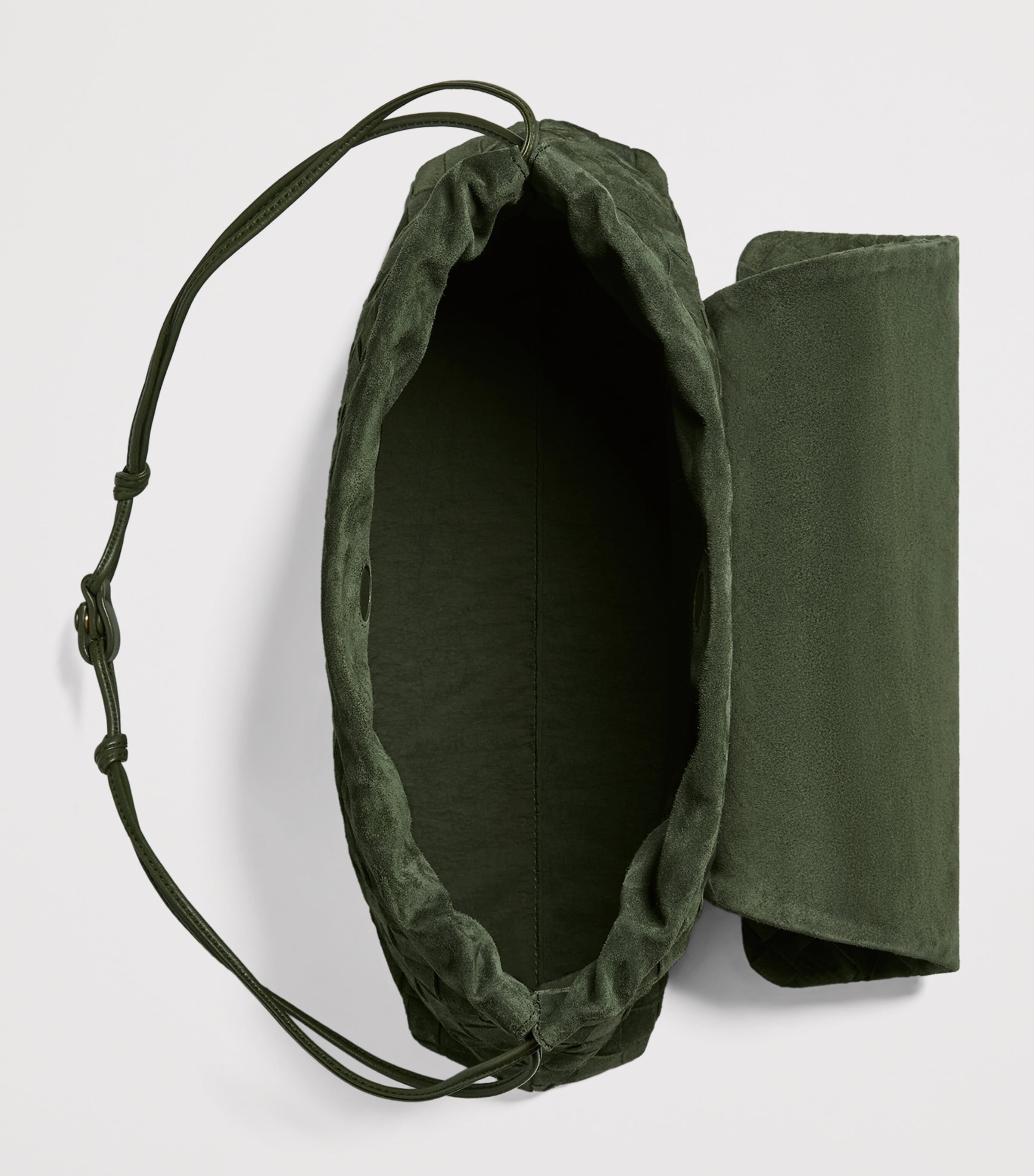 Bottega Veneta Suede Giorno Shoulder Bag Image 4