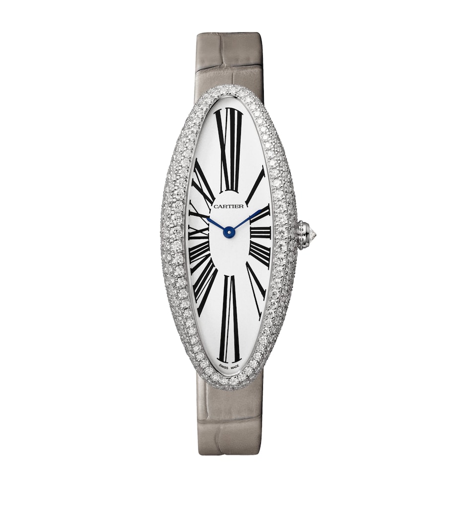 Cartier White Gold Baignore Allongée Watch 21mm White Gold Image 1