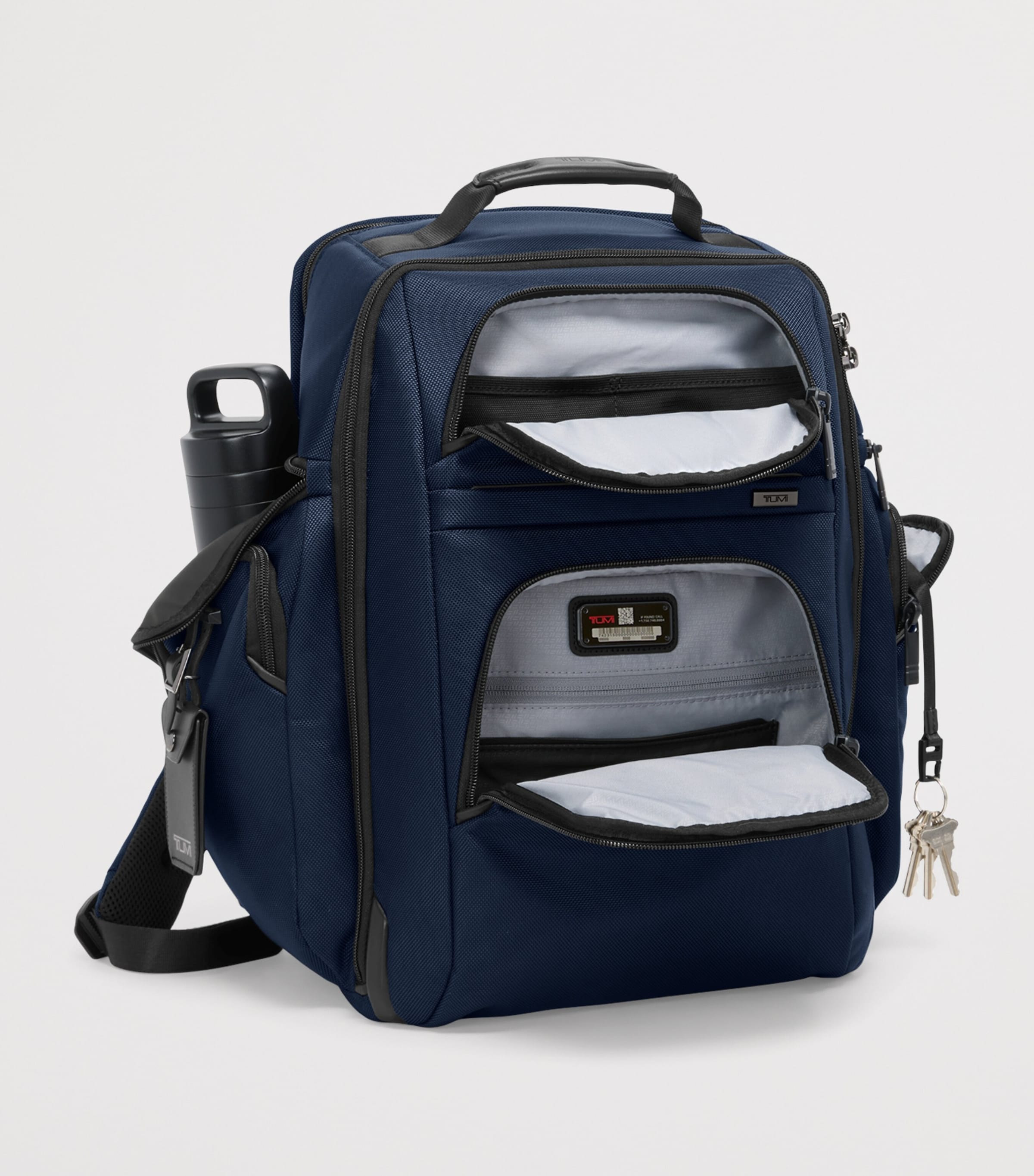 Alpha 4 TUMI Brief Pack Backpack NAVY 1596 Image 3
