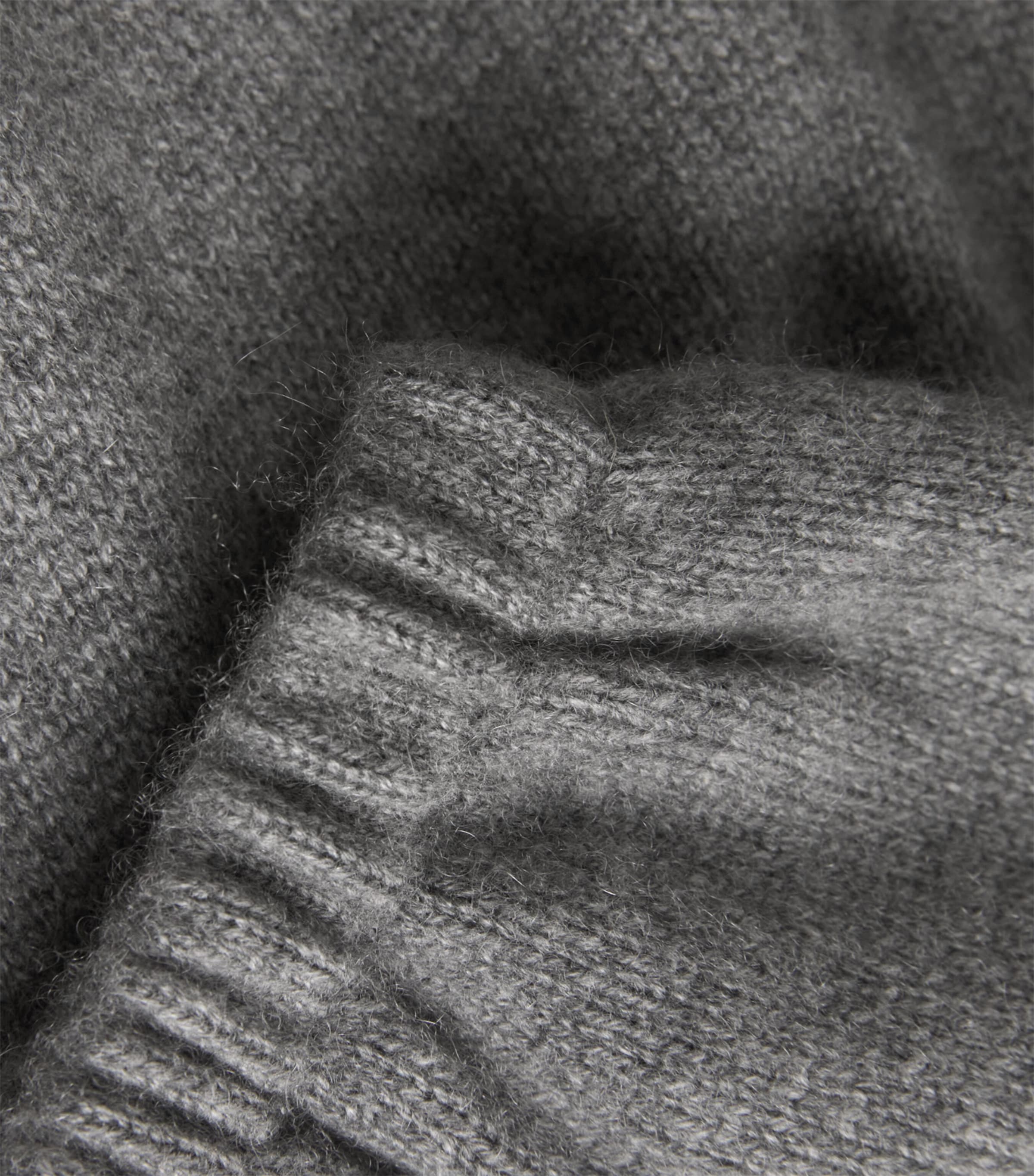 Cashmere Cuffed Sweatpants QIP-LIGHT CHARCOAL Image 5