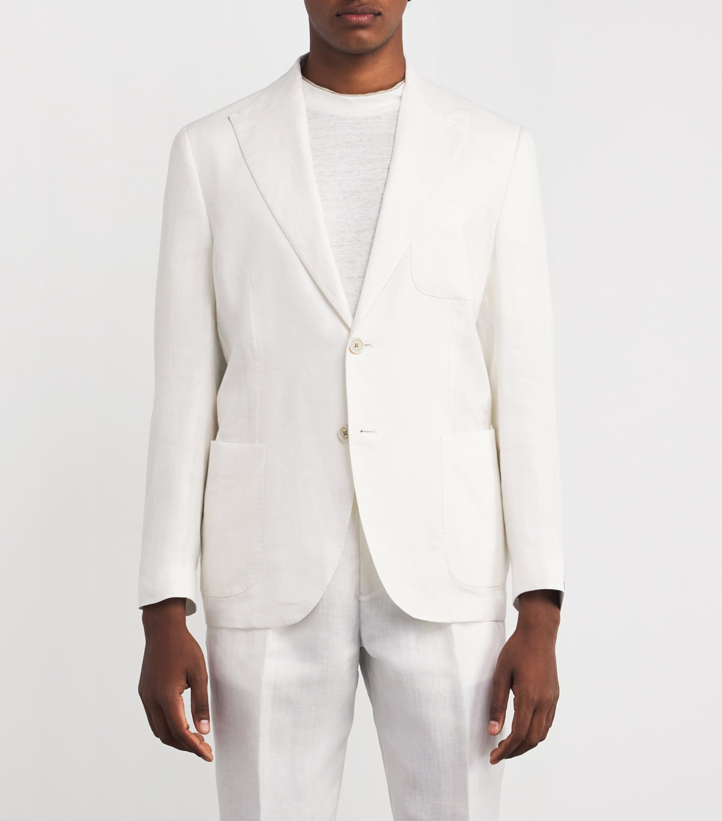 ジャケット ELEVENTY WHITE LINEN BLAZER 29790796_59009329_600.jpg