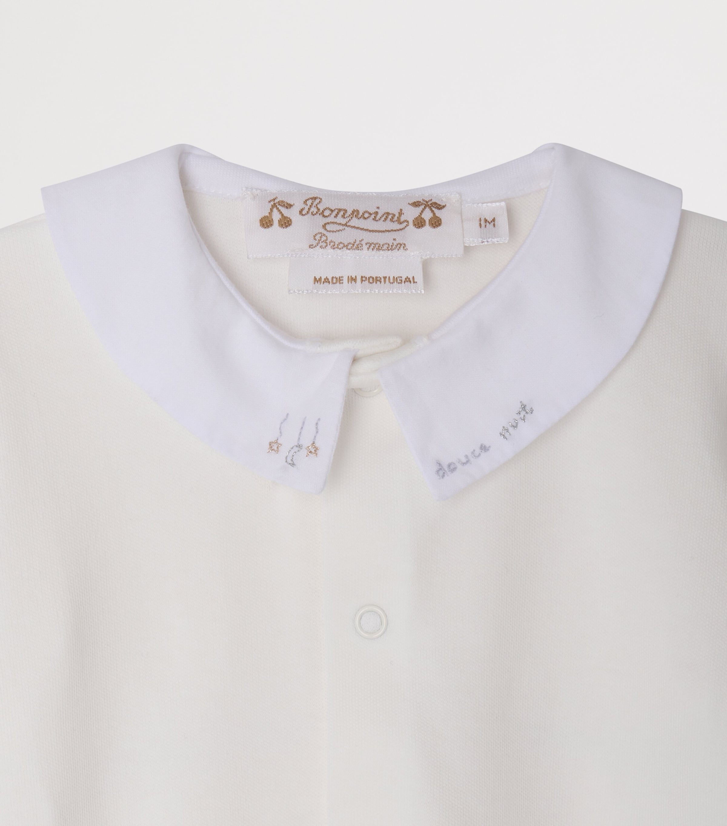 Bonpoint Cotton All-In-One (1-18 Months) Blanc Lait Image 3