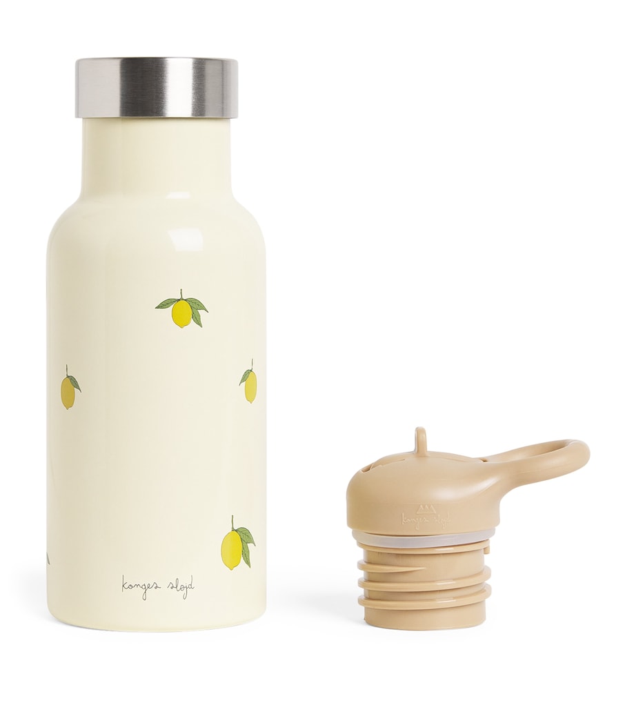 KONGES SLOJD Stainless Steel Lemon Print Thermo Bottle Image 1