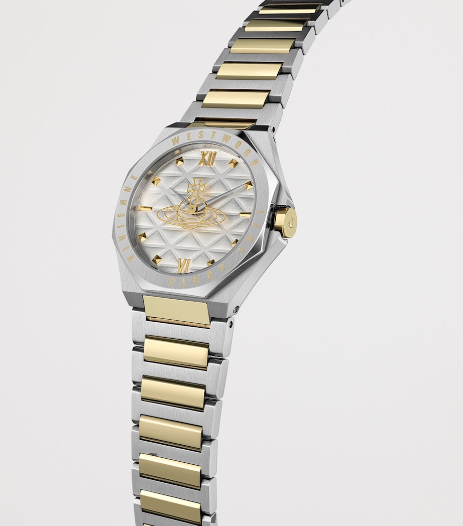 Vivienne Westwood Stainless Steel Aldgate Watch 35mm Silver Image 2
