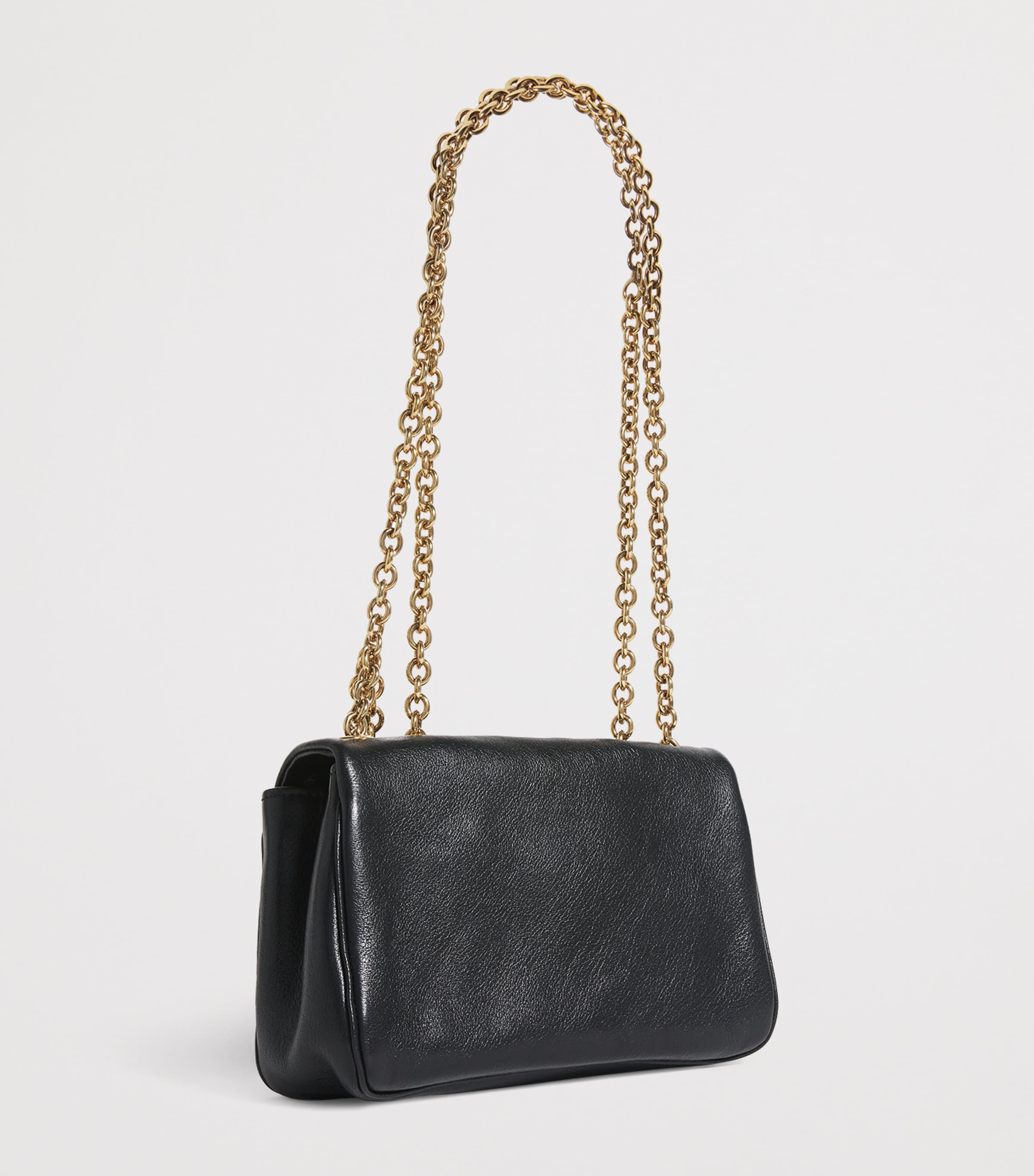 Chloé Black Small Leather Heritage Shoulder Bag | Harrods UK Chloé Black Small Leather Heritage Shoulder Bag | Harrods UK
