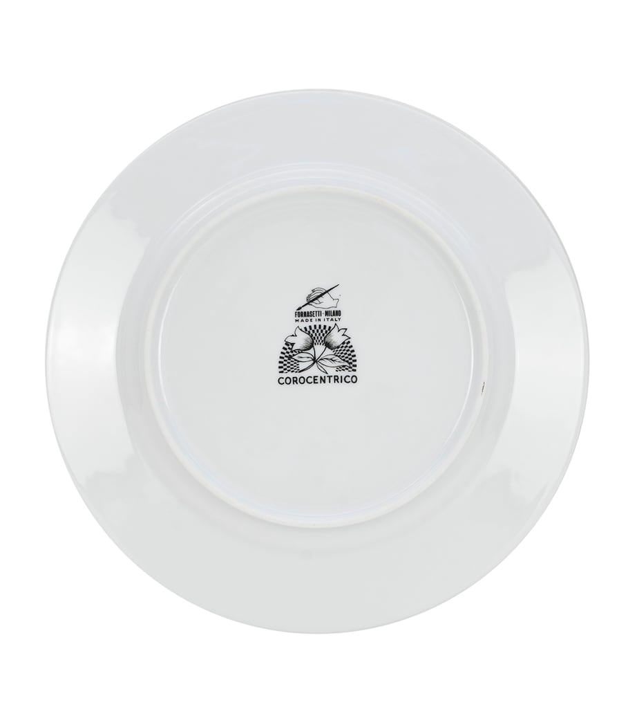Porcelain Coromandel Egocentrismo Plate (25cm) MULTI Image 2