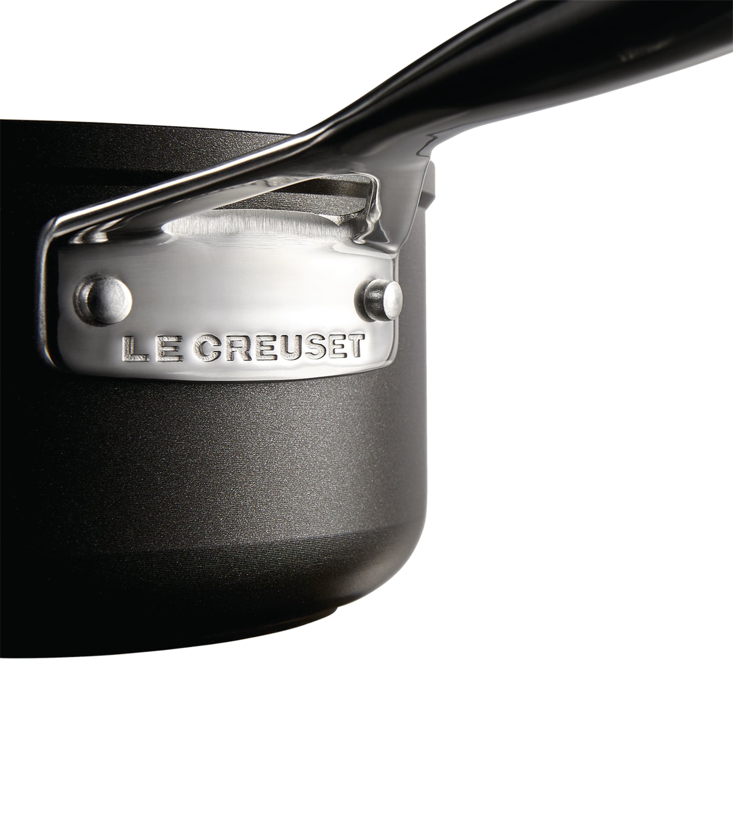 Le Creuset Toughened Non-Stick Milk Pan (16cm) Black Image 3